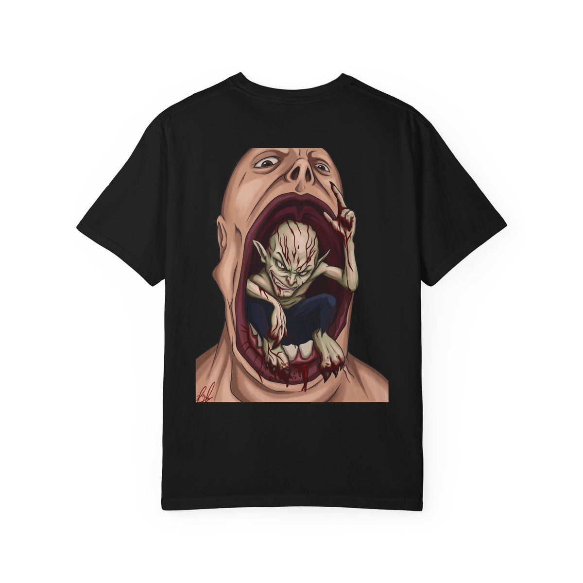 BEBETO & G FLAMES MAN EATER - T-shirt
