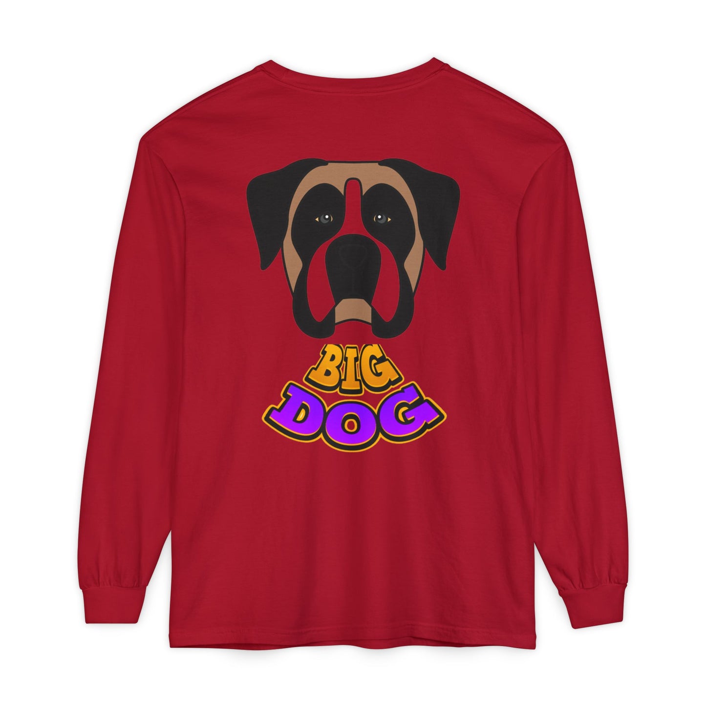 Big Dog Long Sleeve Tee — "Hypug Xenon" Graphic