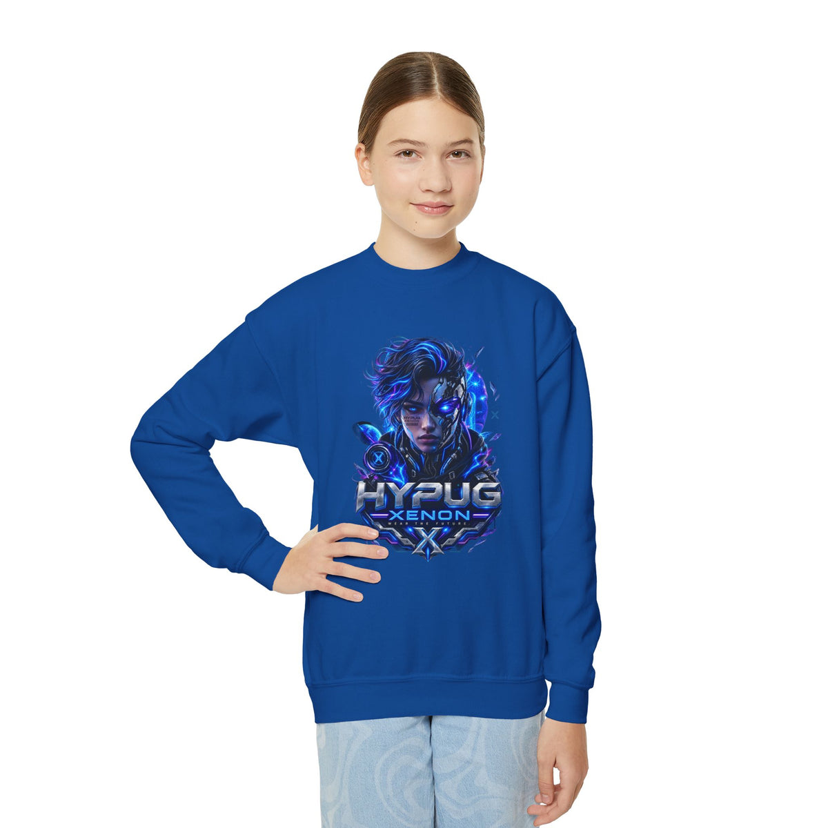 HYPUG XENON — DIGITAL FLUX SWEATSHIRT DROP 1