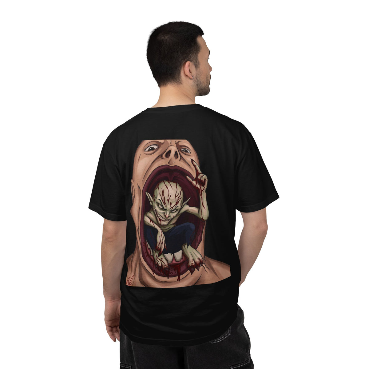 BEBETO & G FLAMES MAN EATER - T-shirt