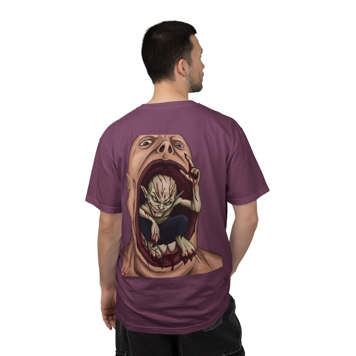 BEBETO & G FLAMES MAN EATER - T-shirt