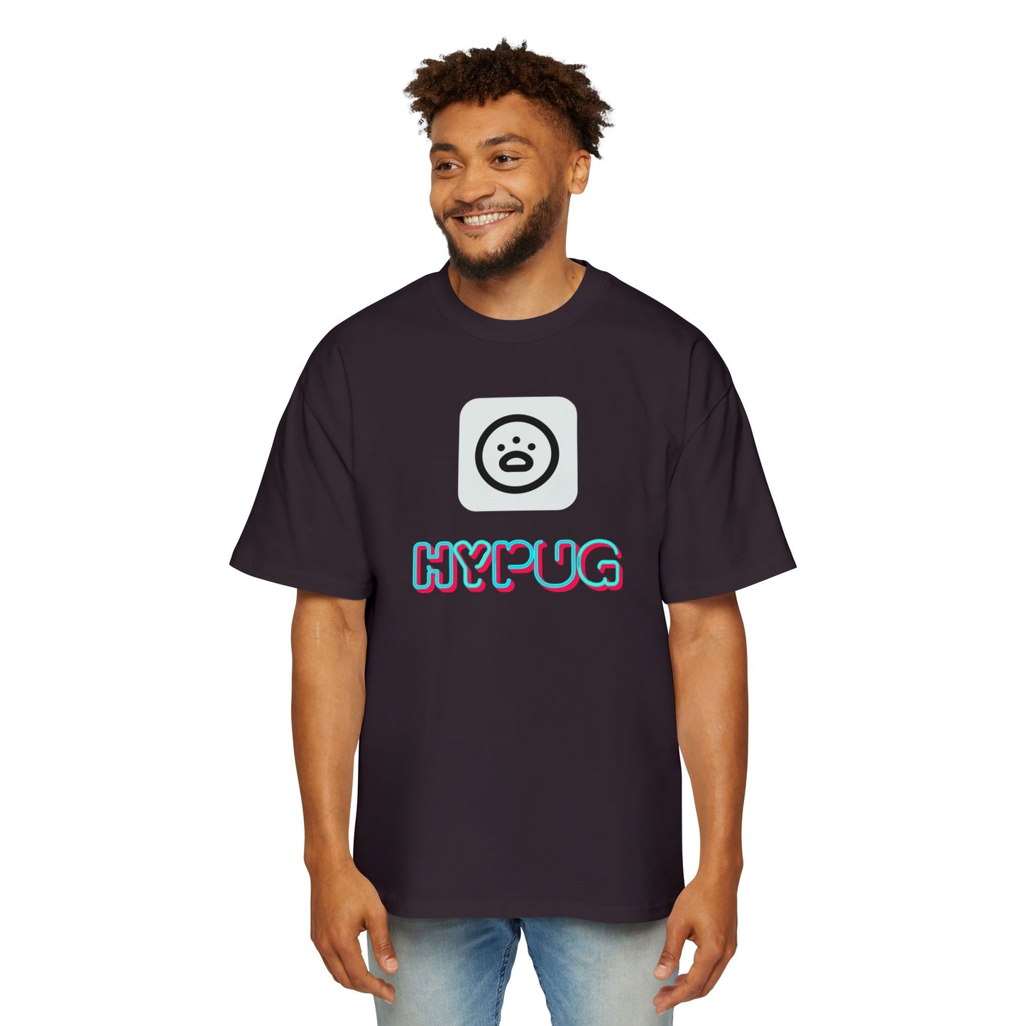 Big Dog Boxer T‑Shirt — 'Hyfug' Retro Logo Graphic Tee for Dog Lovers