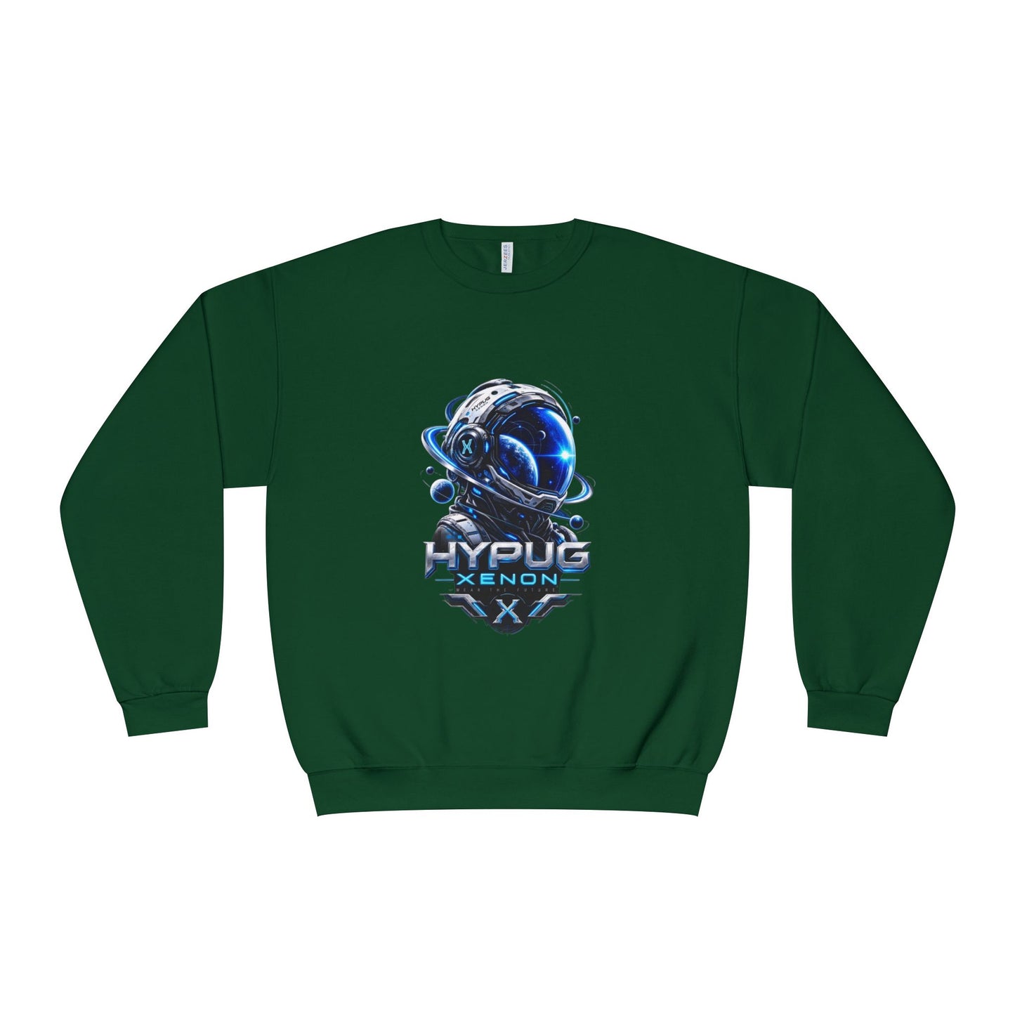 HYPUG XENON Cyber Orbit futuristic cyber streetwear sweatshirt