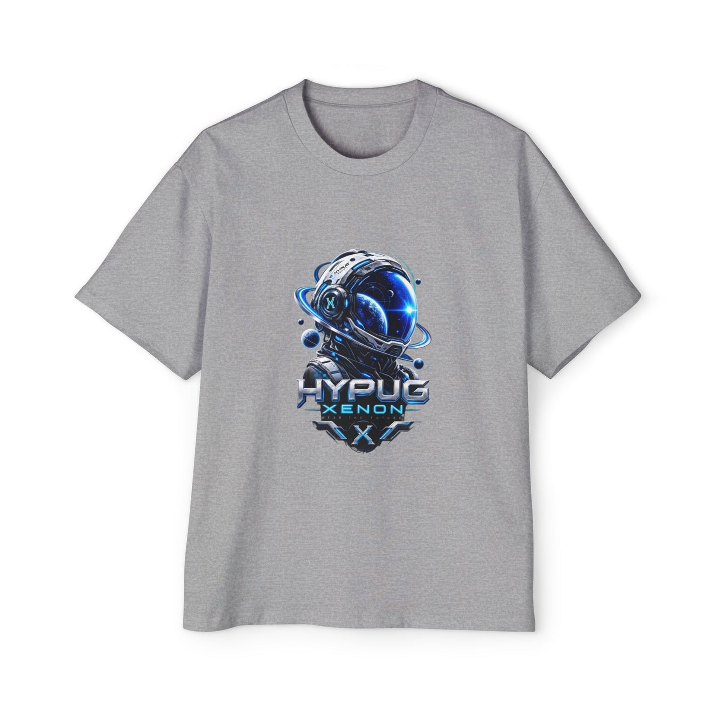 HYPUG XENON Cyber Orbit T-shirt back with futuristic orbital X graphic