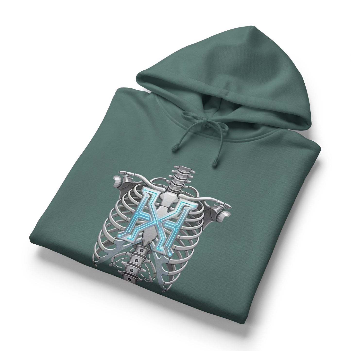 Hypug Xenon Hoodie — Tech Skeleton X Graphic Pullover