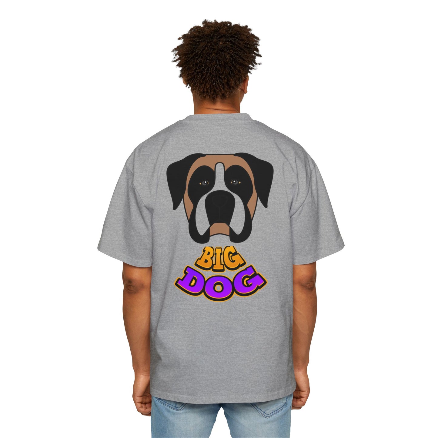 Big Dog Boxer T‑Shirt — 'Hyfug' Retro Logo Graphic Tee for Dog Lovers