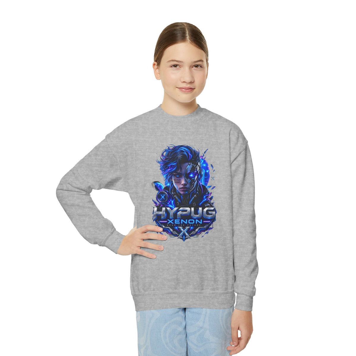 HYPUG XENON — DIGITAL FLUX SWEATSHIRT DROP 1