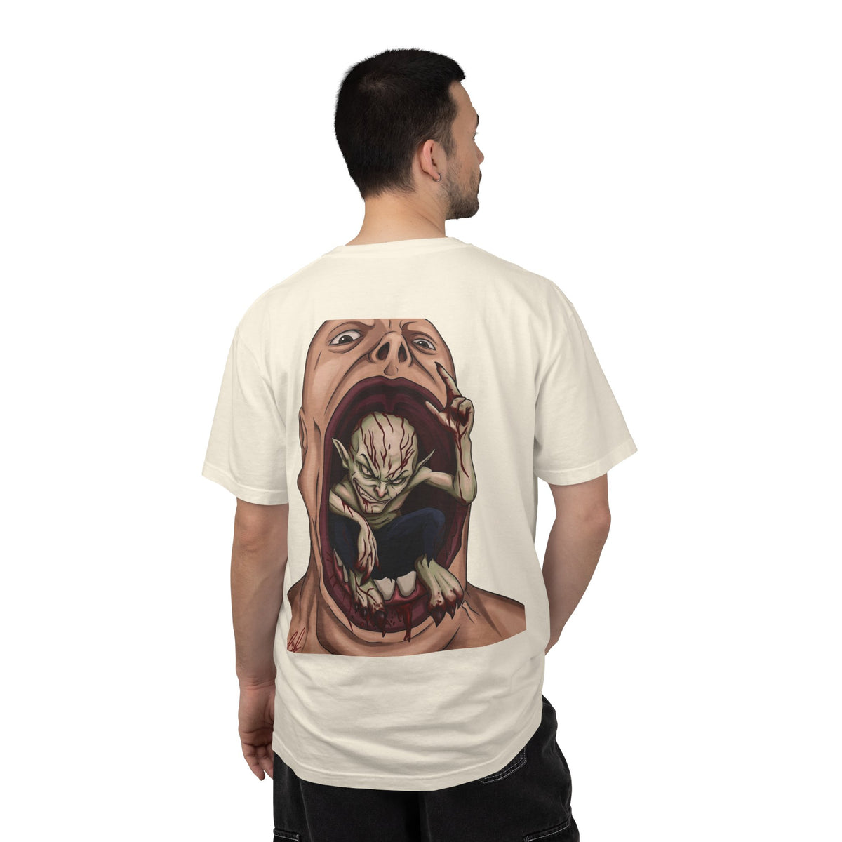 BEBETO & G FLAMES MAN EATER - T-shirt