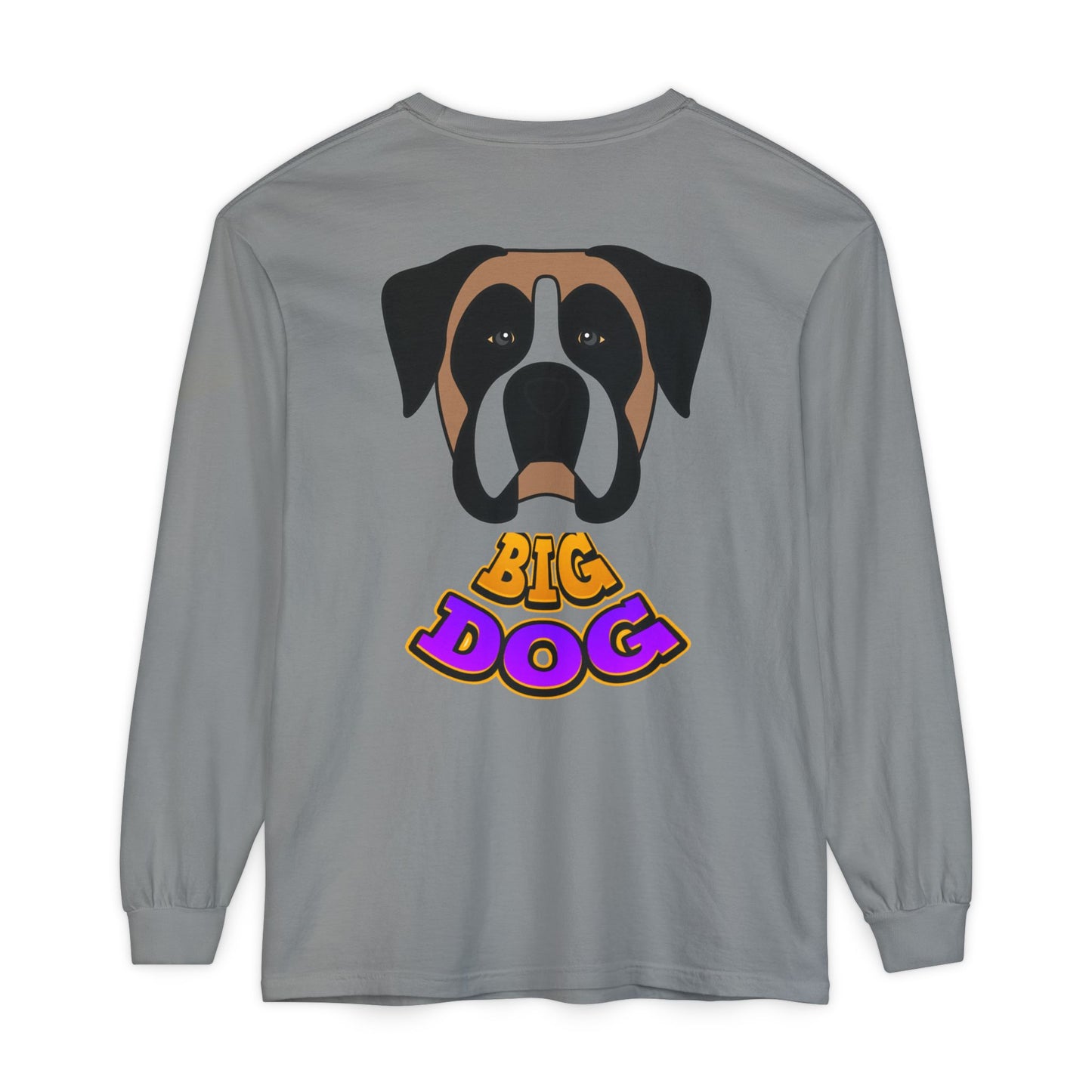 Big Dog Long Sleeve Tee — "Hypug Xenon" Graphic