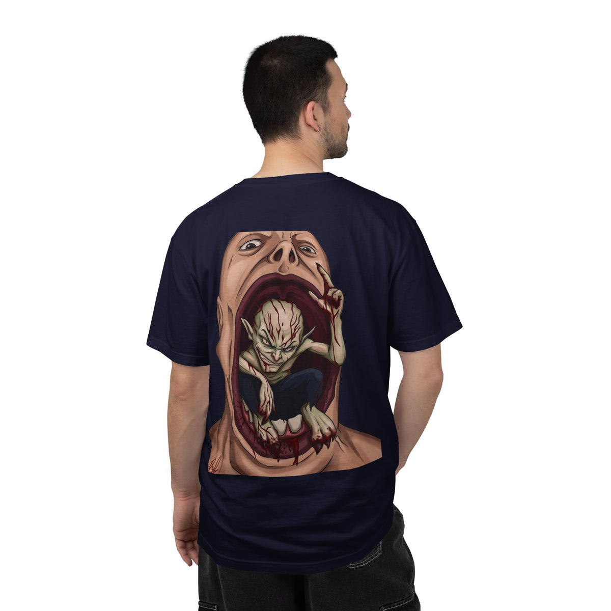 BEBETO & G FLAMES MAN EATER - T-shirt