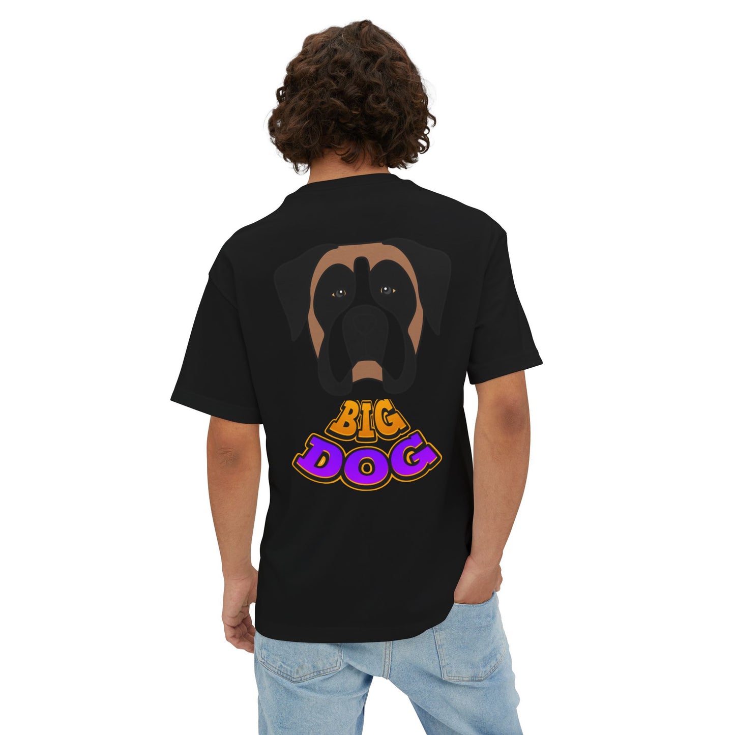 Big Dog Graphic Tee — "HY•PUG" Front Logo & Large Dog Back Print