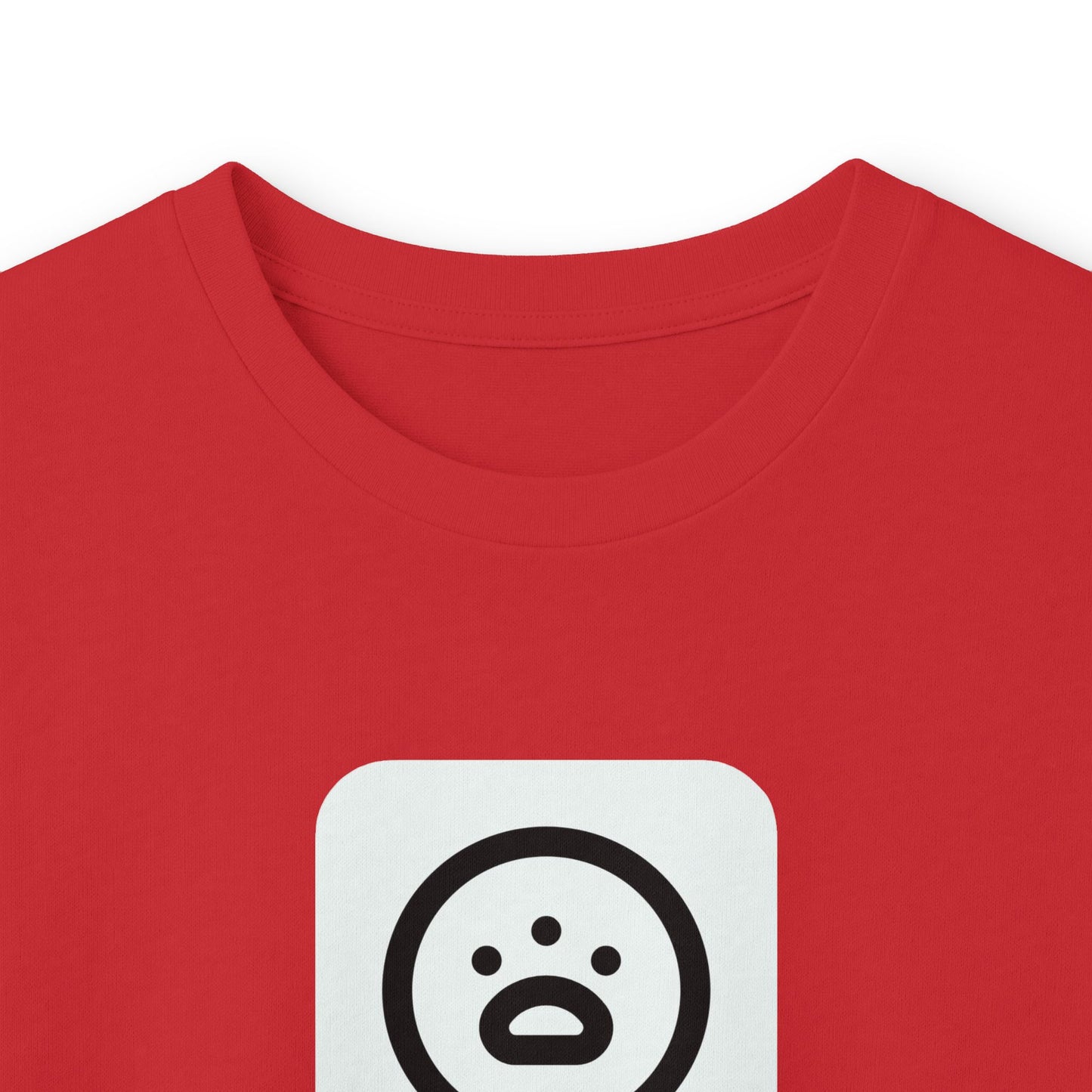 Big Dog Pug Graphic Long Sleeve Tee — Cute Dog Face Crewneck
