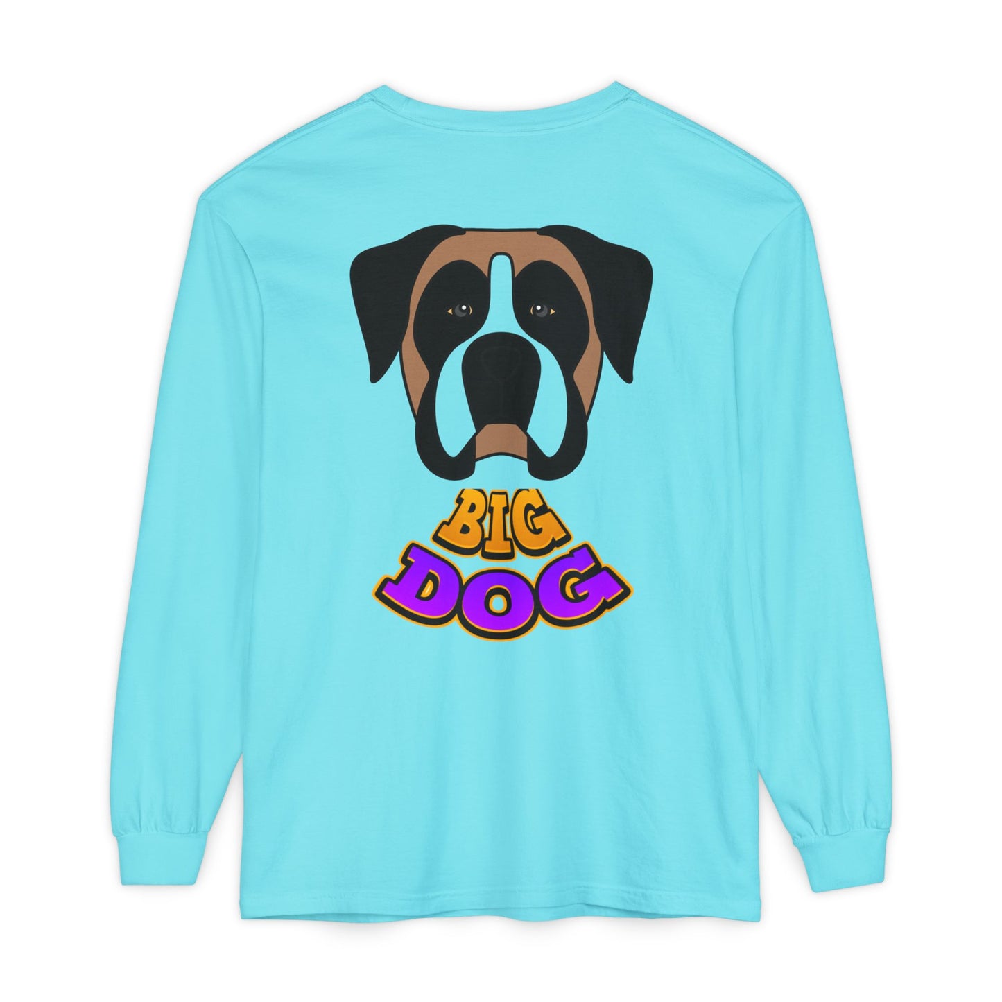 Big Dog Long Sleeve Tee — "Hypug Xenon" Graphic