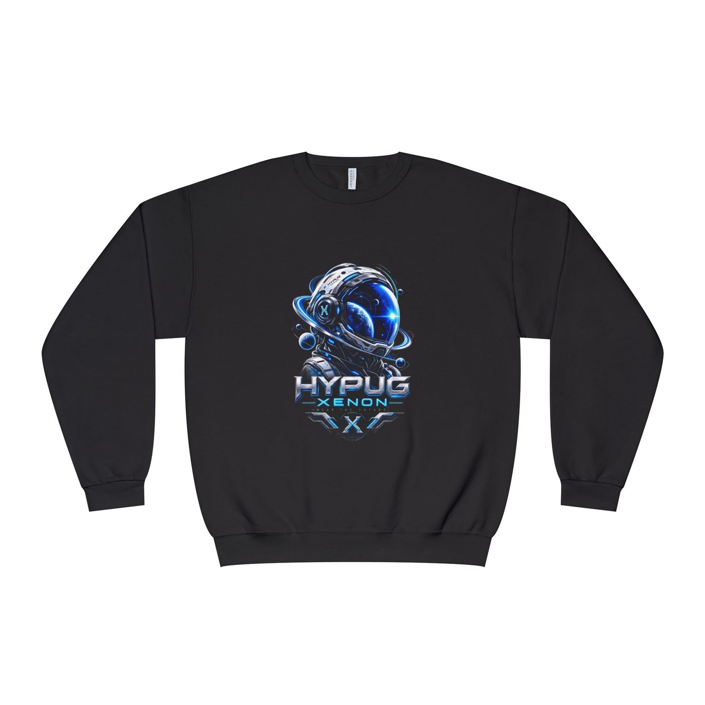 HYPUG XENON Cyber Orbit futuristic cyber streetwear sweatshirt