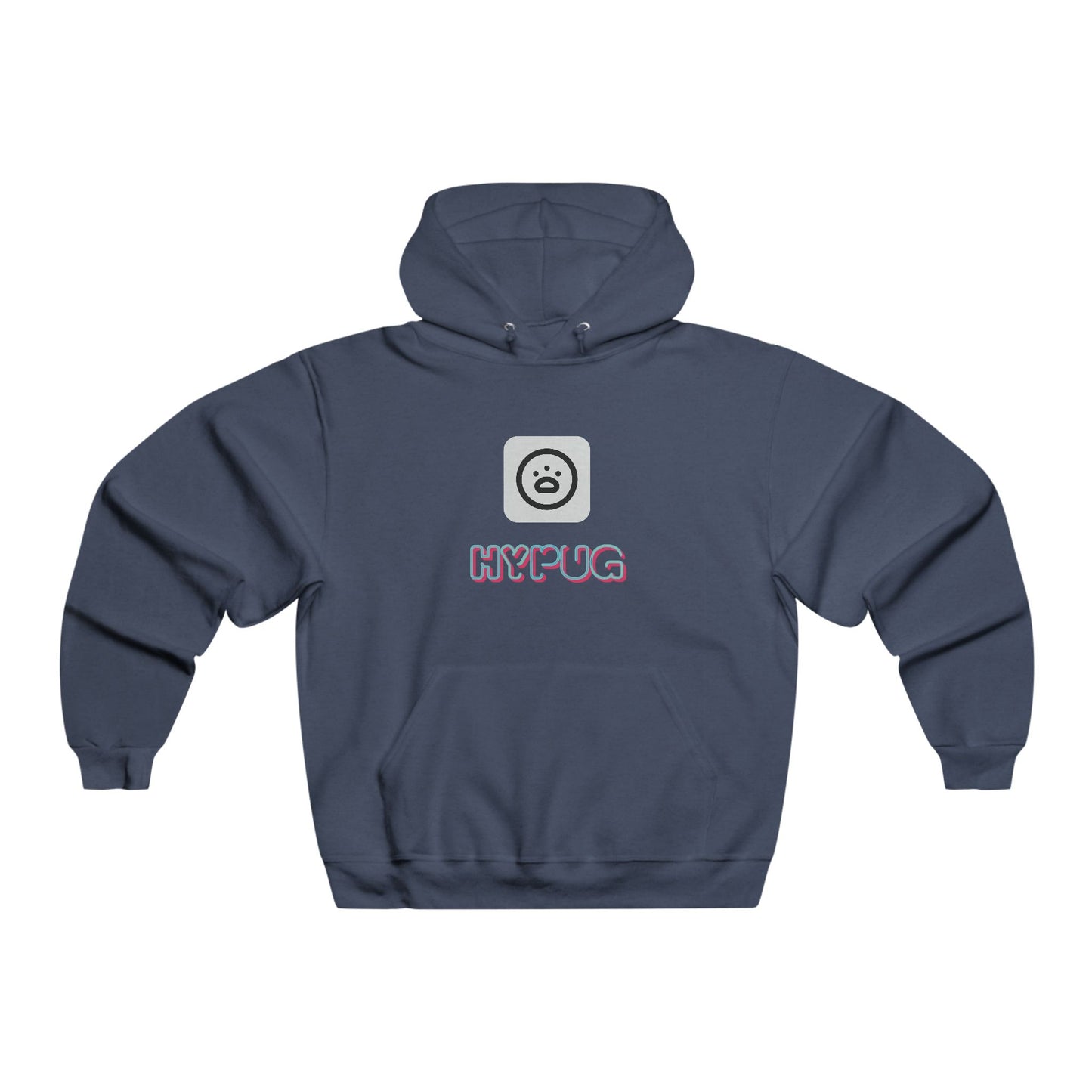 Big Dog Graphic Hoodie — Retro Boxer Illustration with 'HYFUG' Accent