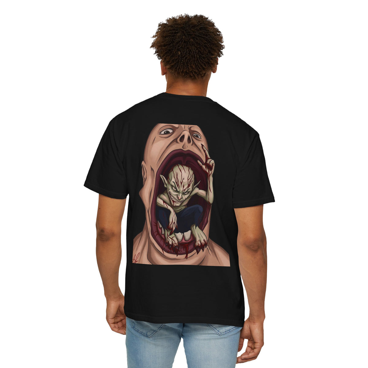 BEBETO & G FLAMES MAN EATER - T-shirt