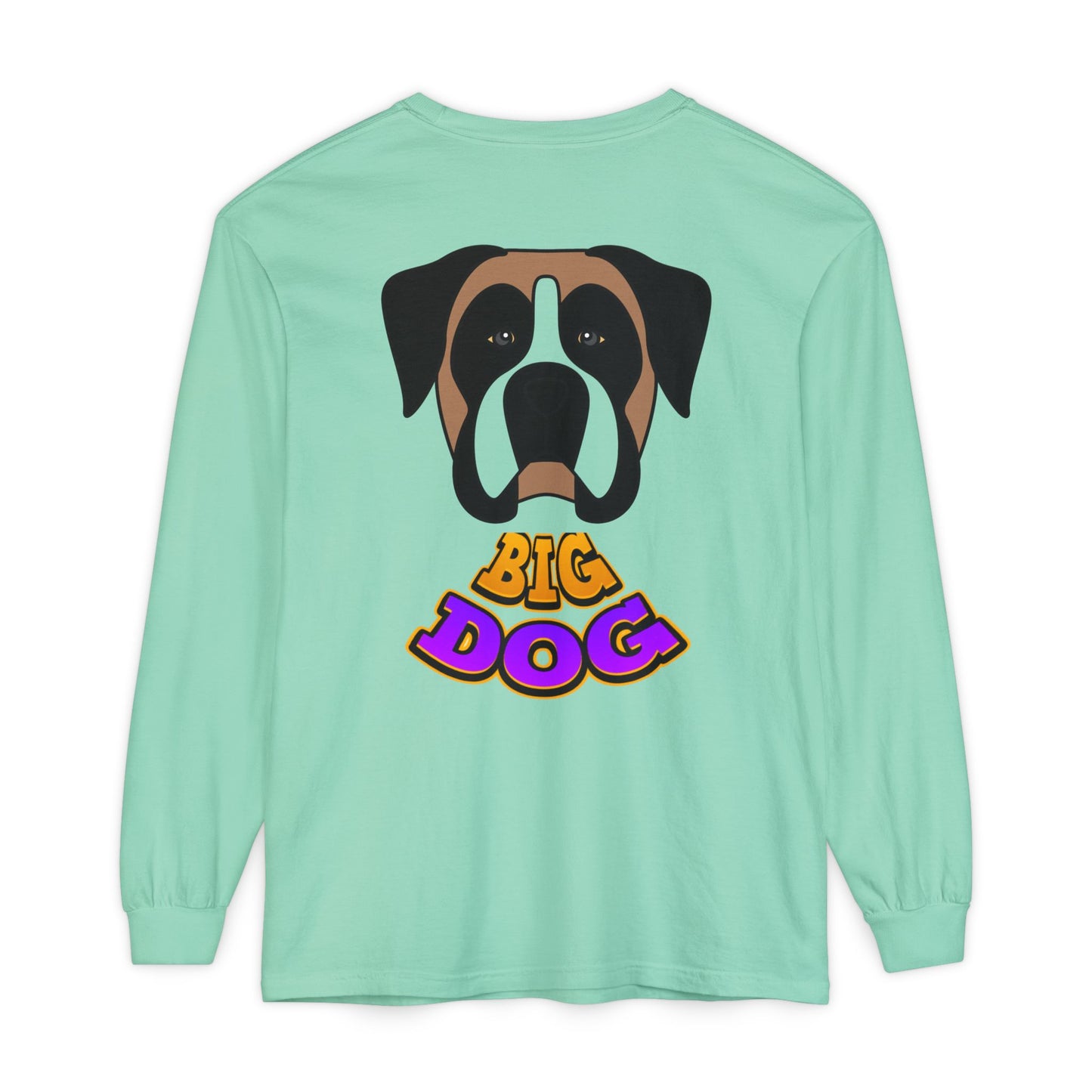 Big Dog Long Sleeve Tee — "Hypug Xenon" Graphic