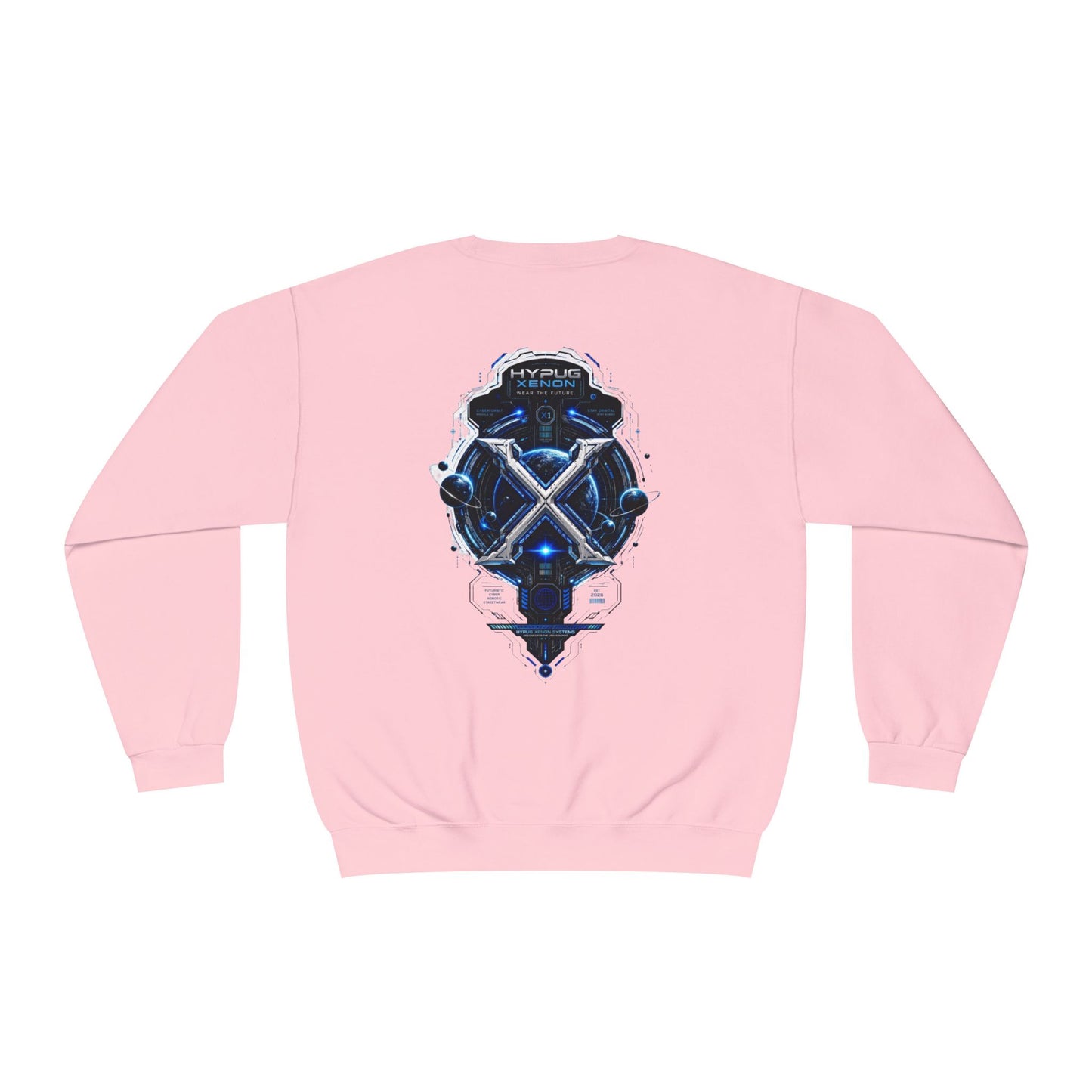 HYPUG XENON Cyber Orbit futuristic cyber streetwear sweatshirt