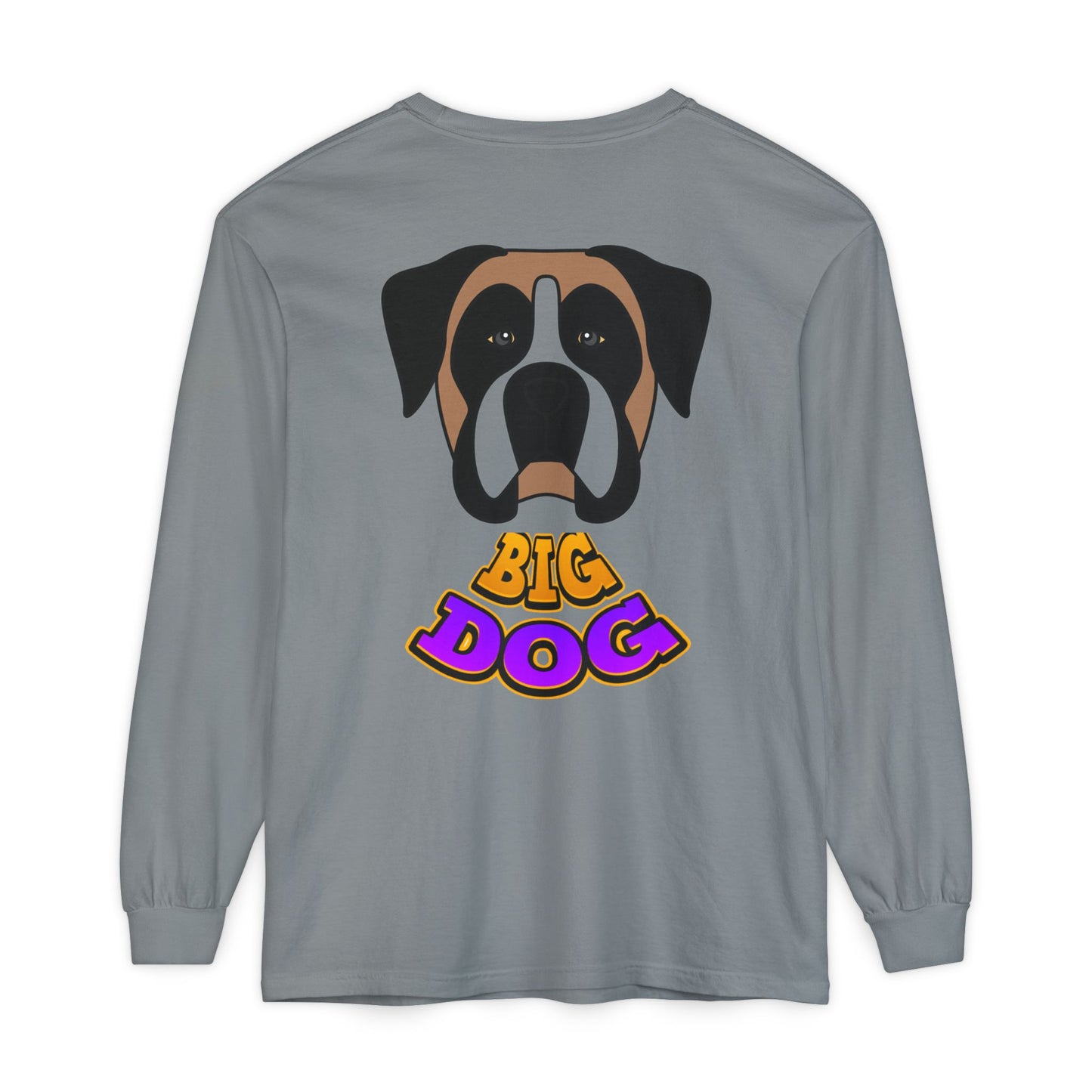Big Dog Long Sleeve Tee — "Hypug Xenon" Graphic