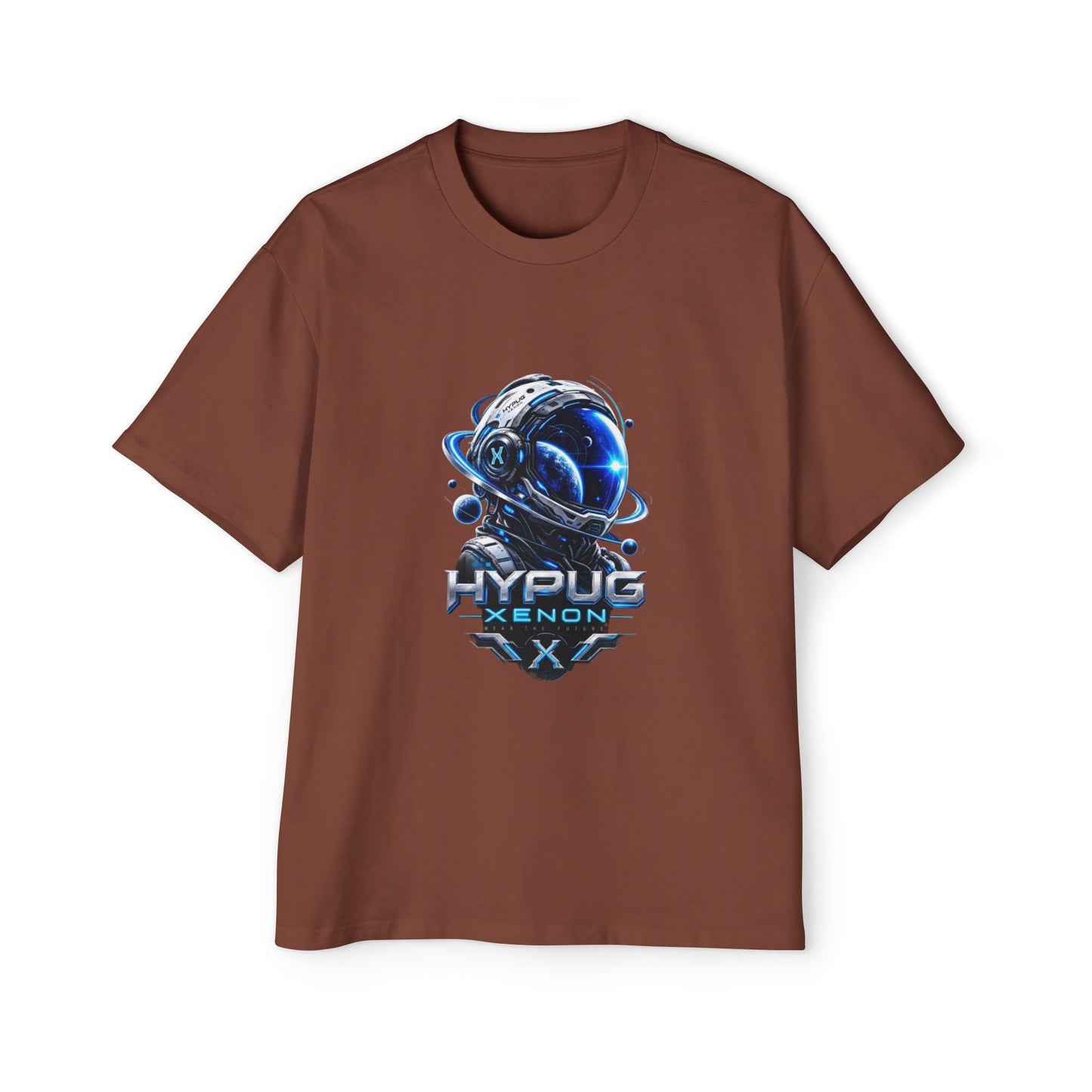 HYPUG XENON Cyber Orbit T-shirt back with futuristic orbital X graphic