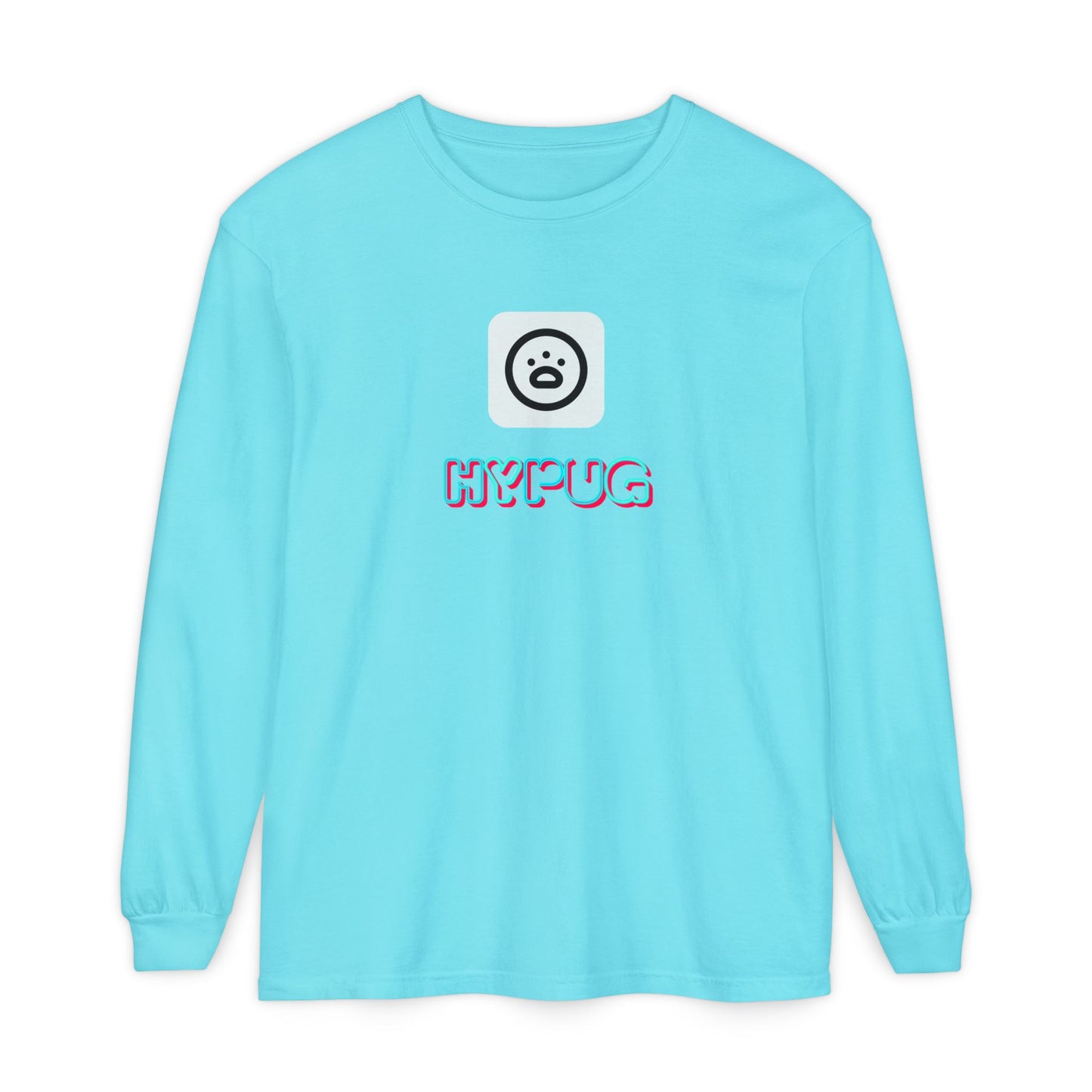 Big Dog Long Sleeve Tee — "Hypug Xenon" Graphic