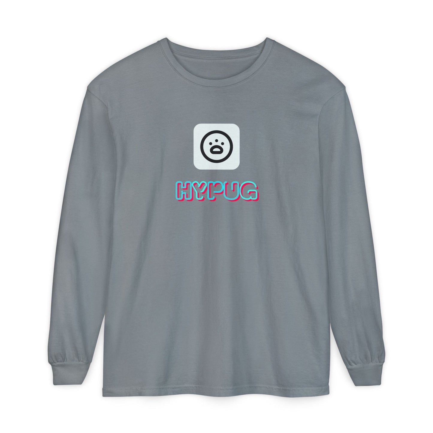Big Dog Long Sleeve Tee — "Hypug Xenon" Graphic