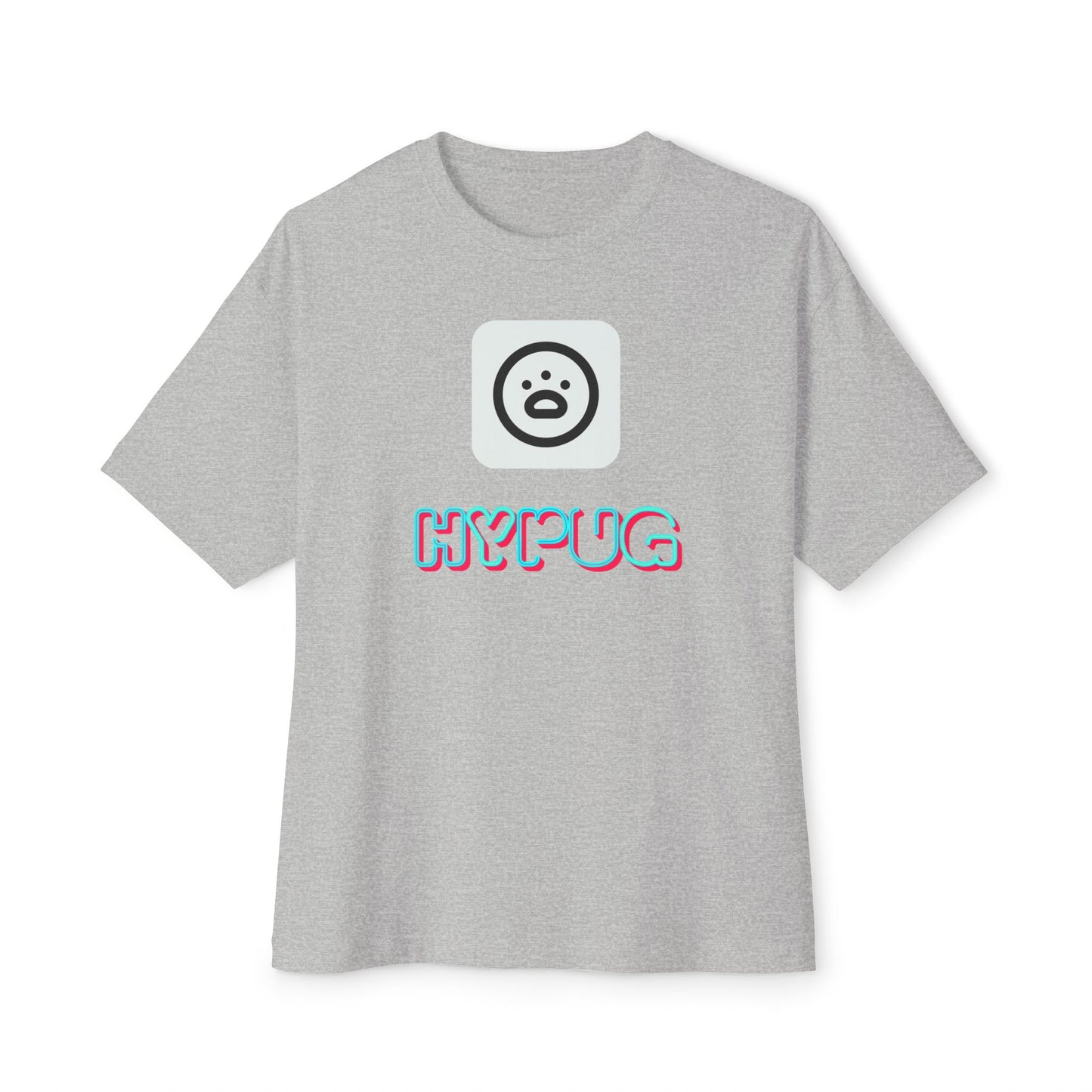 Big Dog Graphic Tee — "HY•PUG" Front Logo & Large Dog Back Print