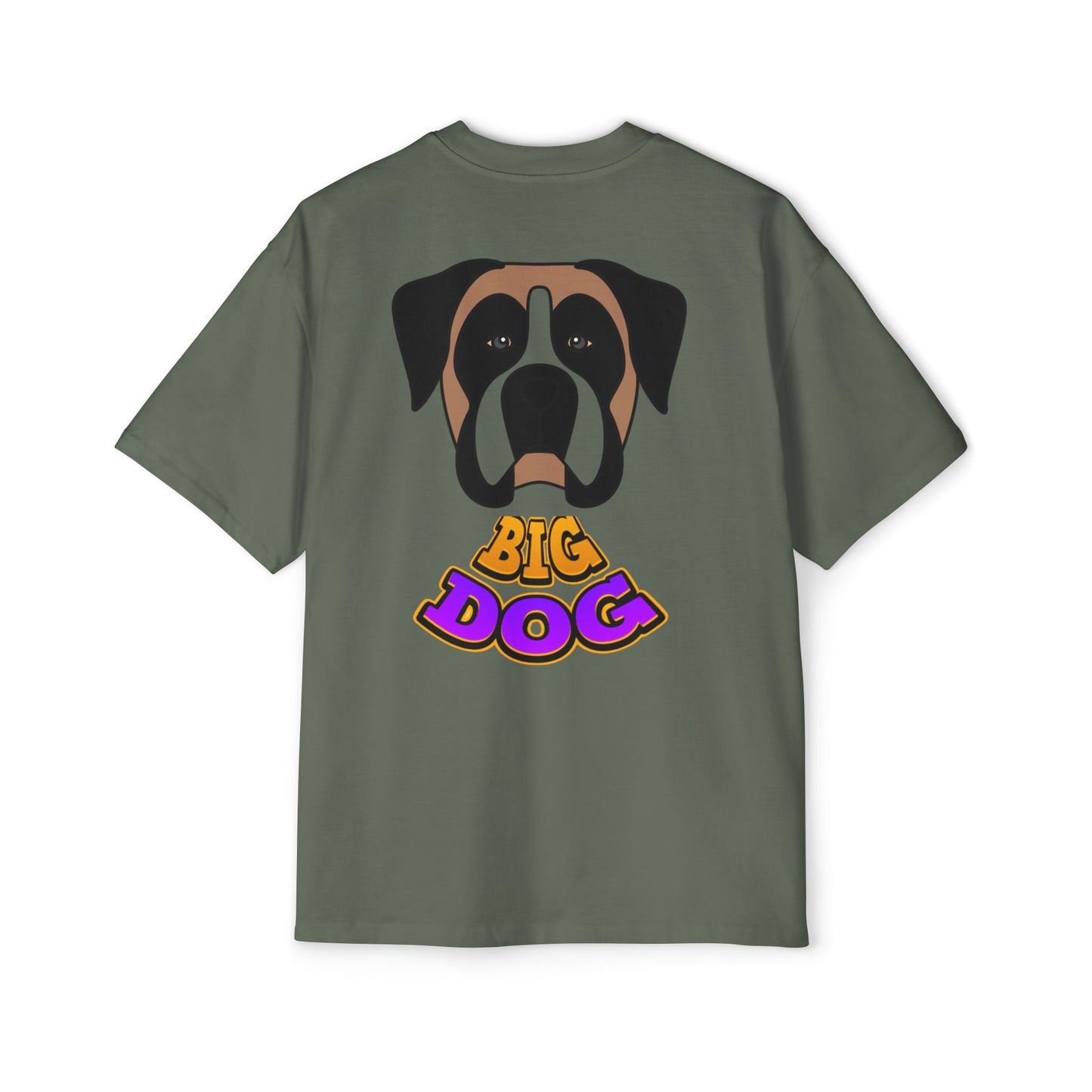 Big Dog Boxer T‑Shirt — 'Hyfug' Retro Logo Graphic Tee for Dog Lovers