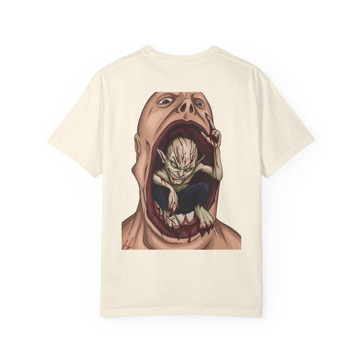 BEBETO & G FLAMES MAN EATER - T-shirt