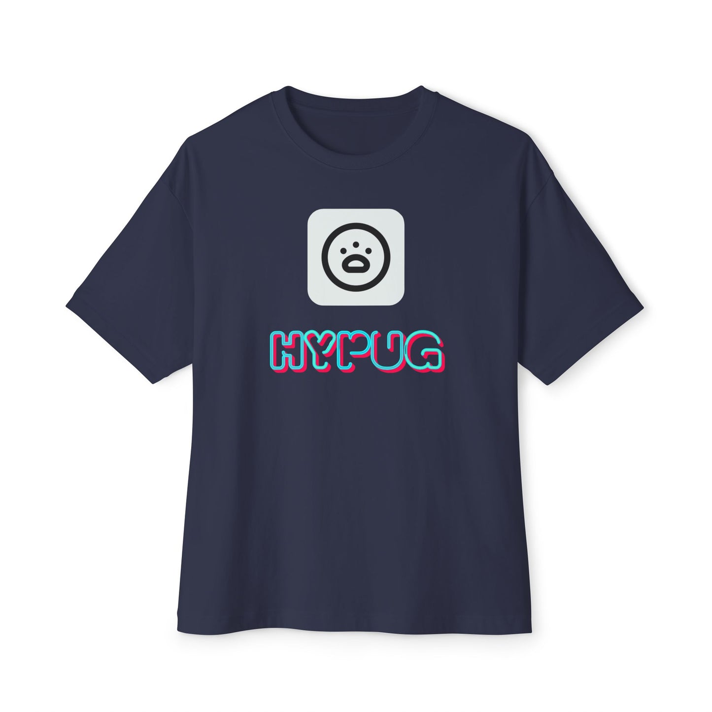 Big Dog Graphic Tee — "HY•PUG" Front Logo & Large Dog Back Print