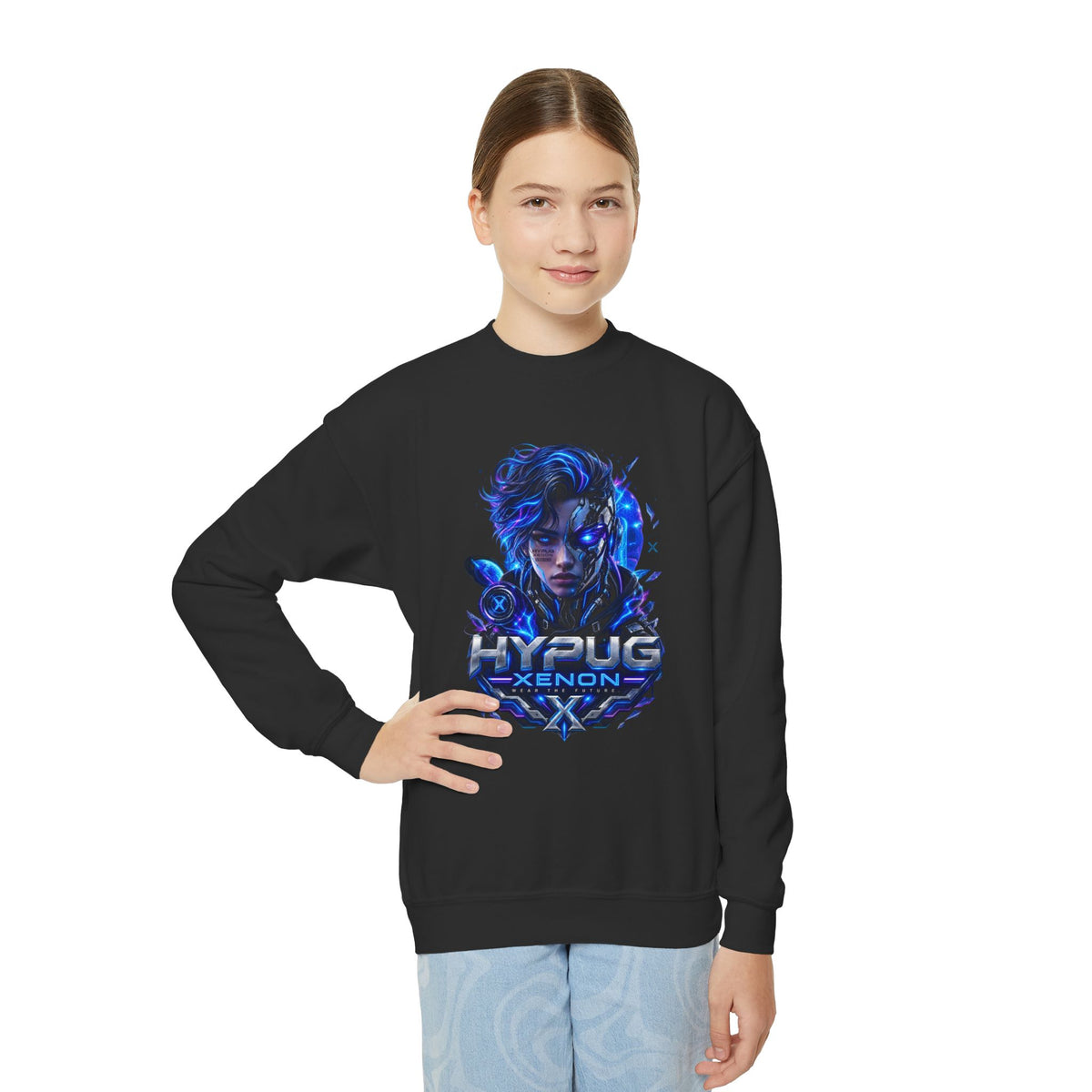 HYPUG XENON — DIGITAL FLUX SWEATSHIRT DROP 1