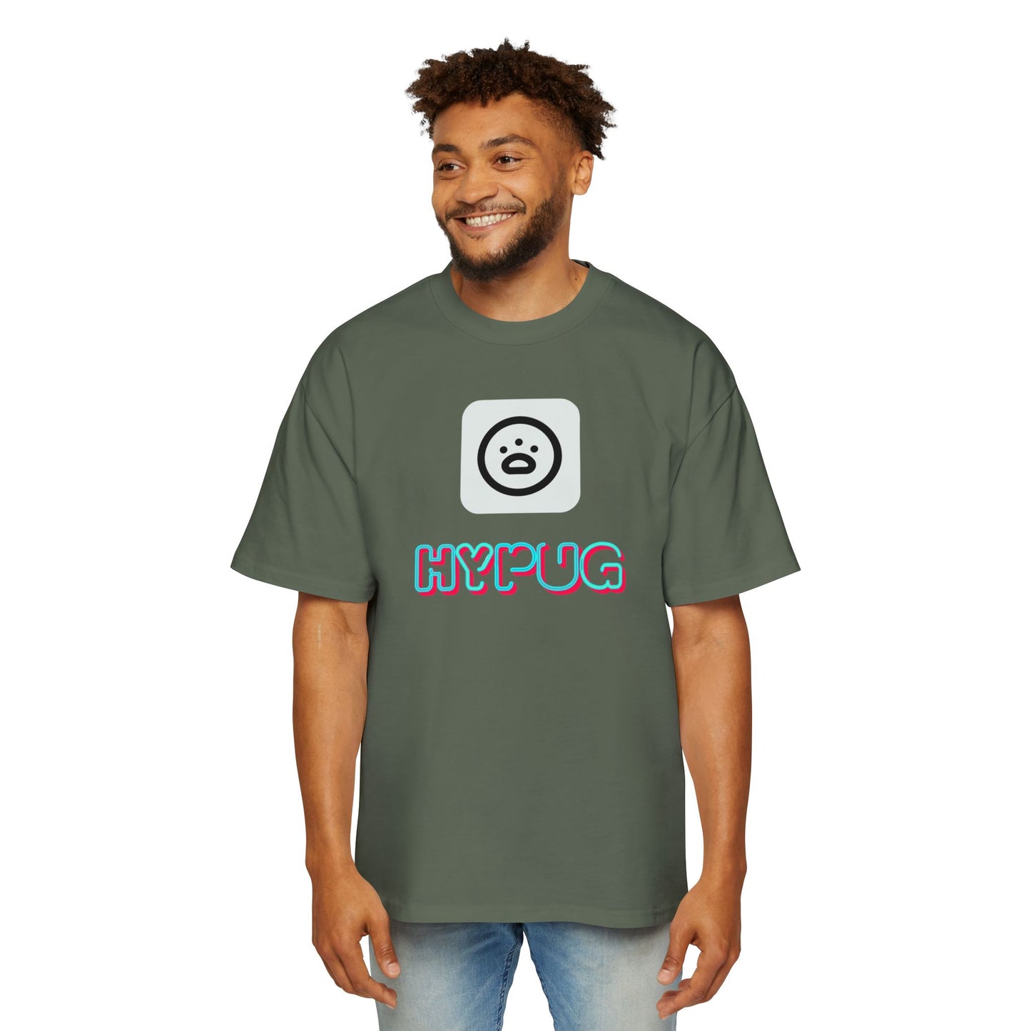 Big Dog Boxer T‑Shirt — 'Hyfug' Retro Logo Graphic Tee for Dog Lovers