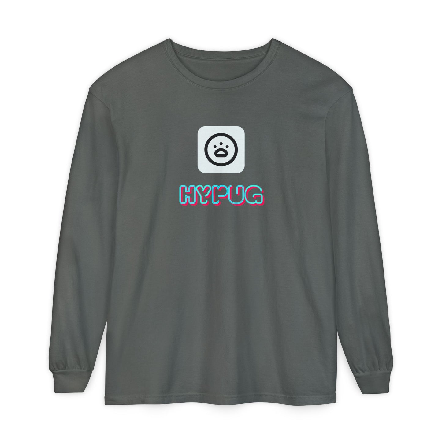 Big Dog Long Sleeve Tee — "Hypug Xenon" Graphic