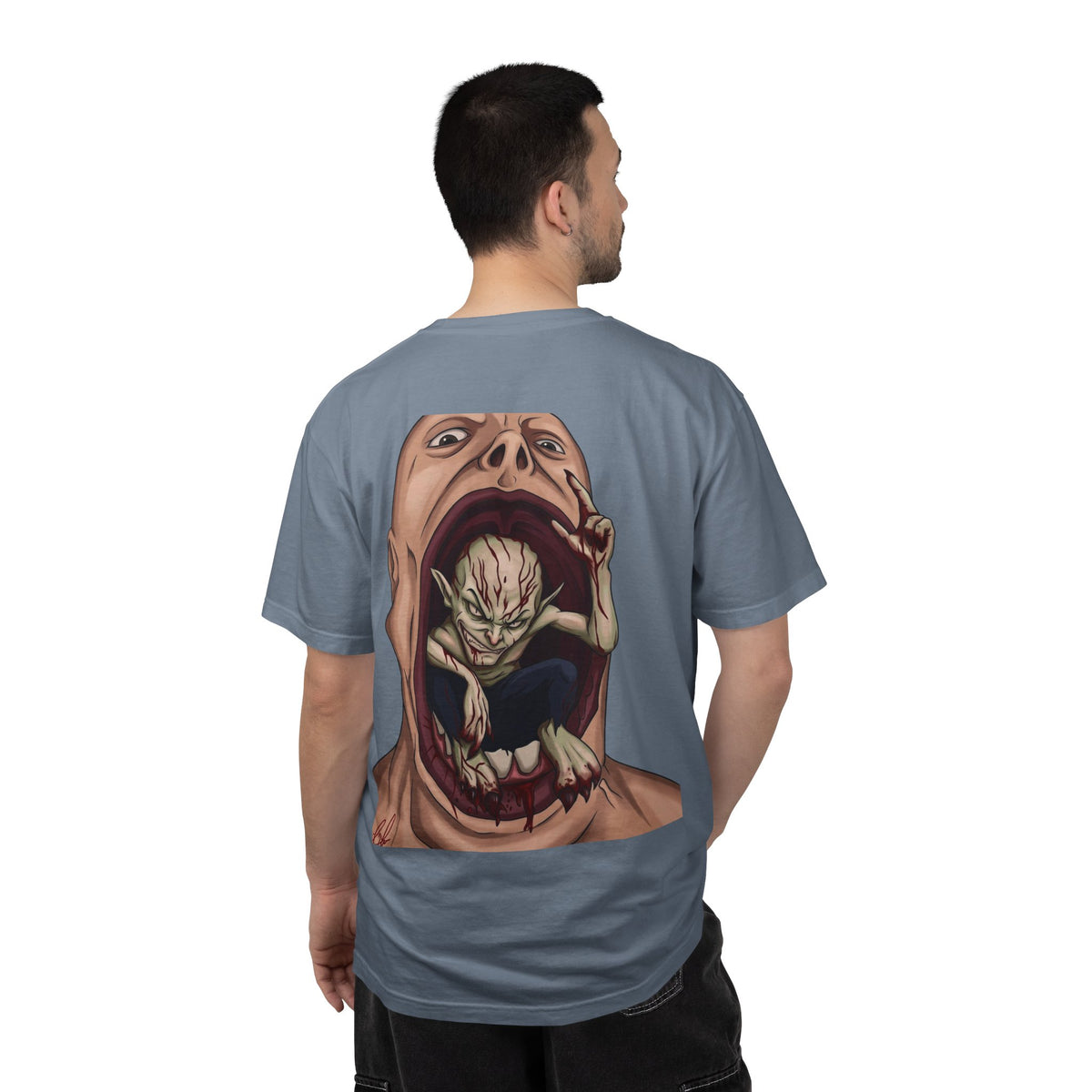 BEBETO & G FLAMES MAN EATER - T-shirt
