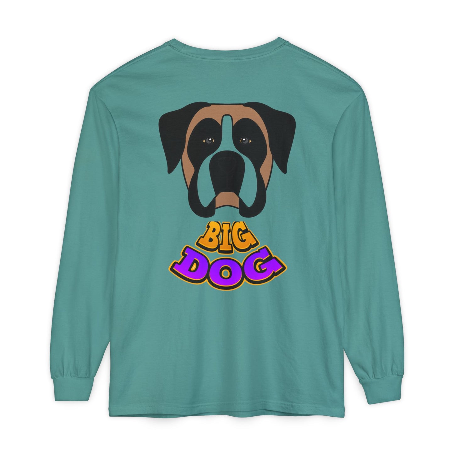 Big Dog Long Sleeve Tee — "Hypug Xenon" Graphic