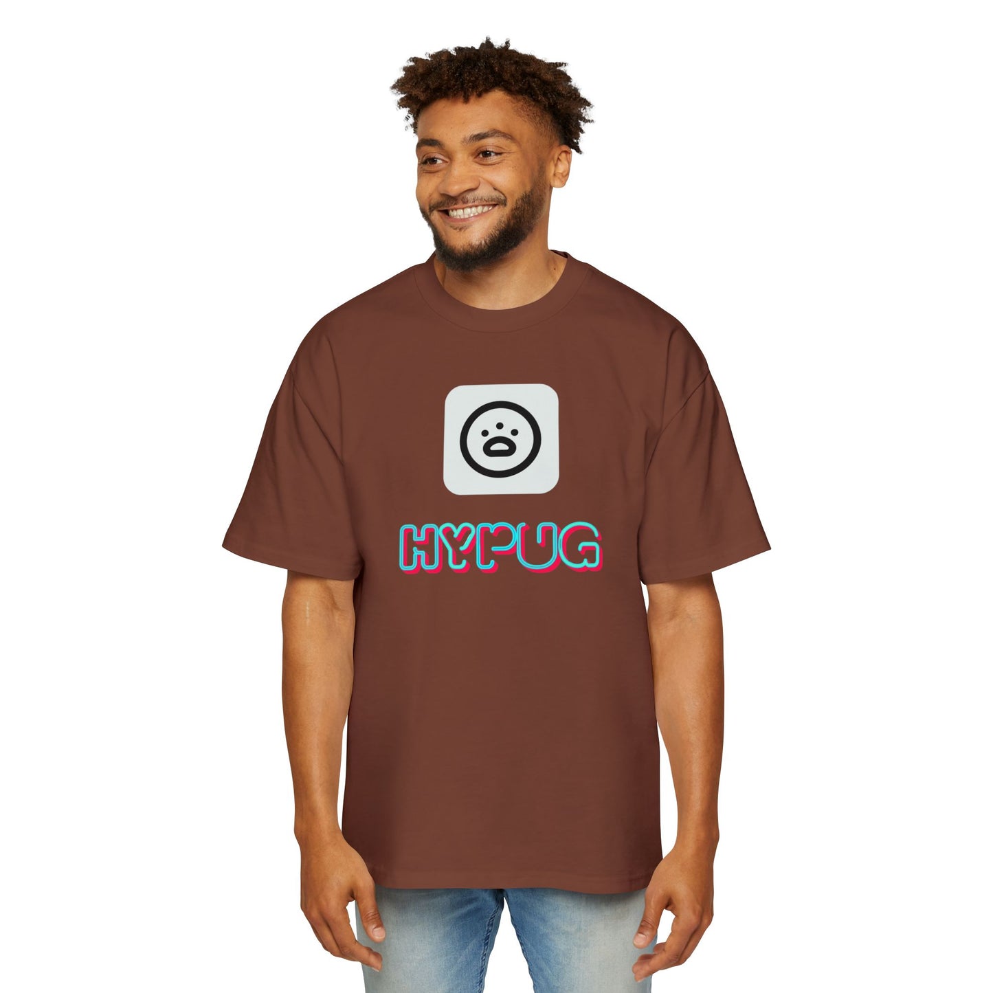 Big Dog Boxer T‑Shirt — 'Hyfug' Retro Logo Graphic Tee for Dog Lovers