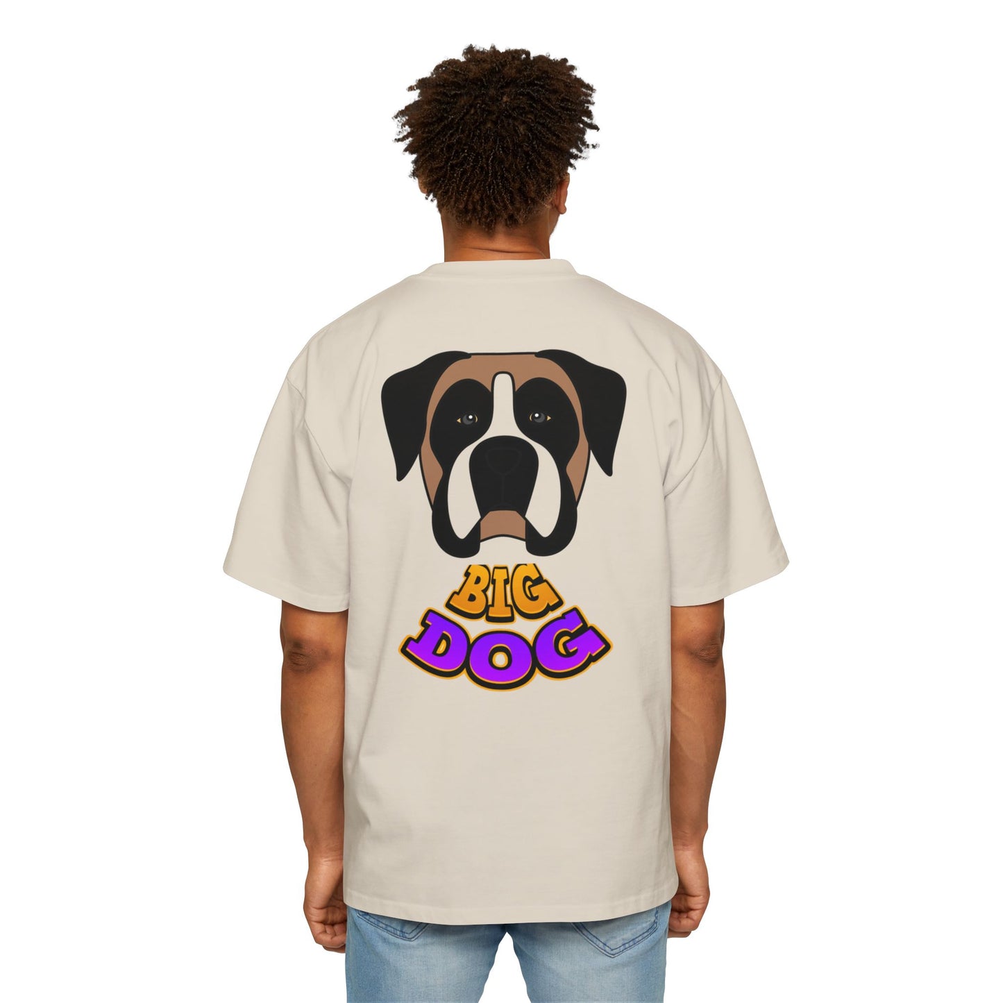 Big Dog Boxer T‑Shirt — 'Hyfug' Retro Logo Graphic Tee for Dog Lovers