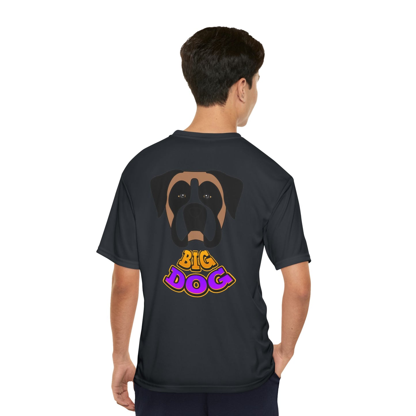 Big Dog Graphic T-Shirt — Cute Boxer Illustration with 'NYTUG' Text