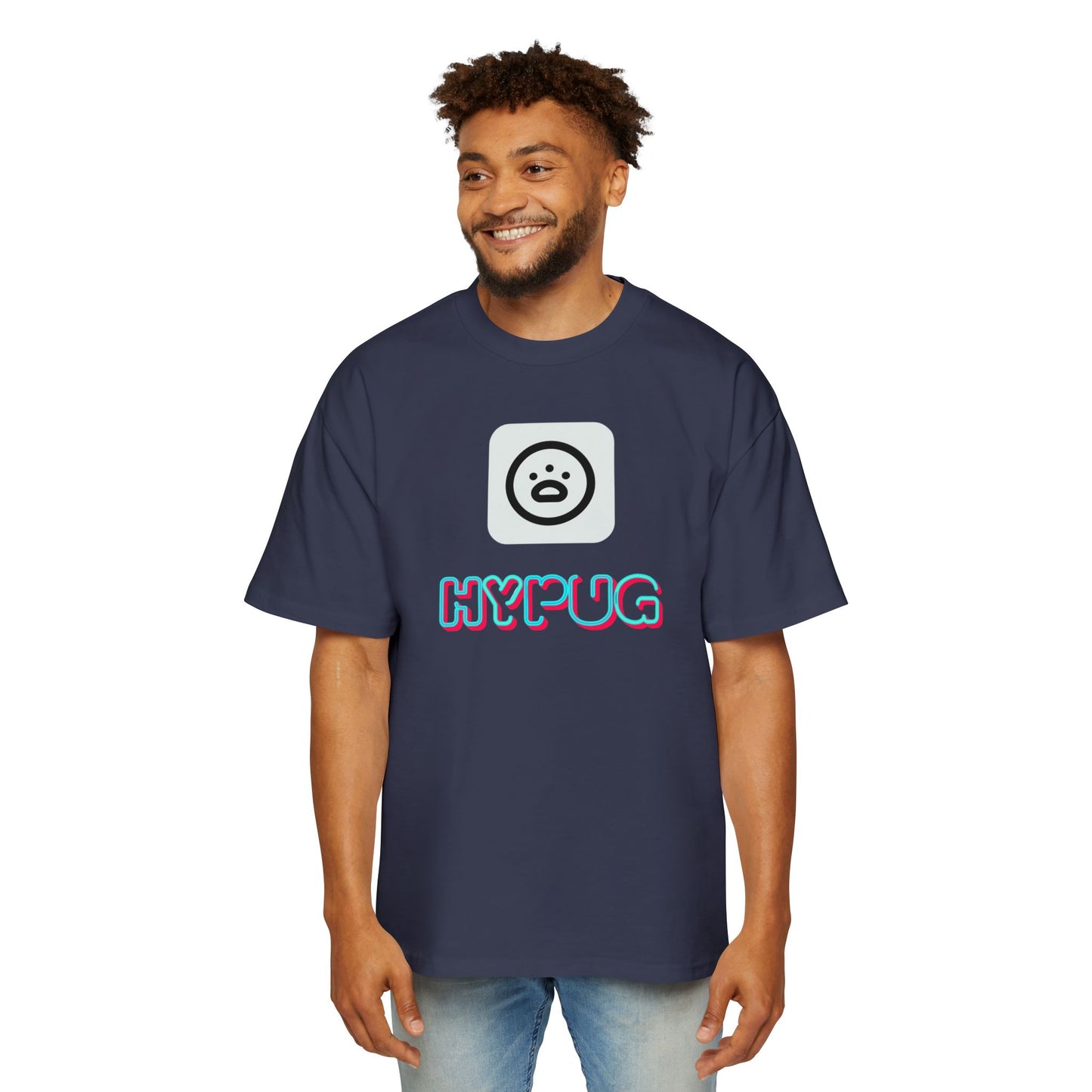 Big Dog Boxer T‑Shirt — 'Hyfug' Retro Logo Graphic Tee for Dog Lovers