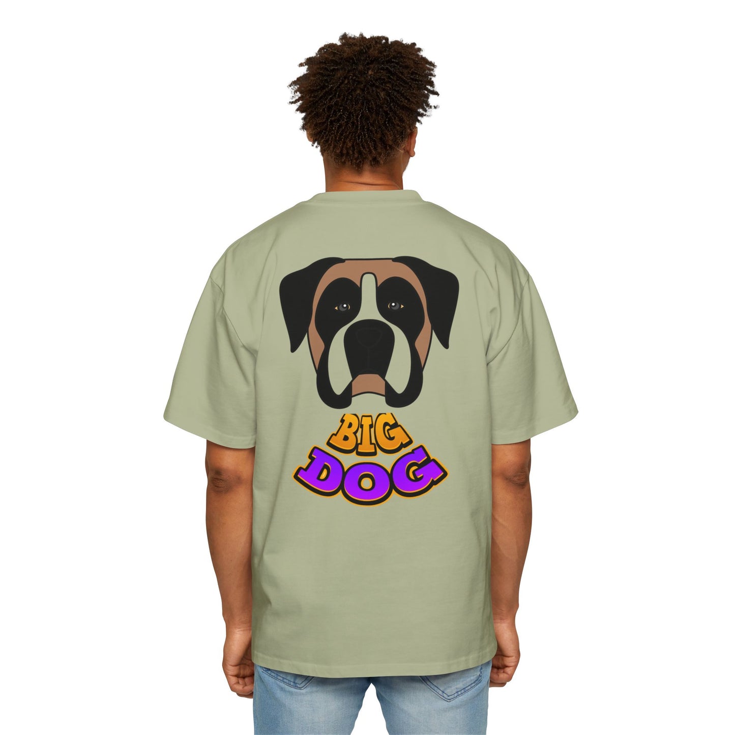 Big Dog Boxer T‑Shirt — 'Hyfug' Retro Logo Graphic Tee for Dog Lovers