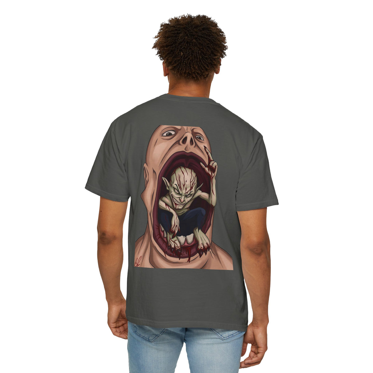BEBETO & G FLAMES MAN EATER - T-shirt