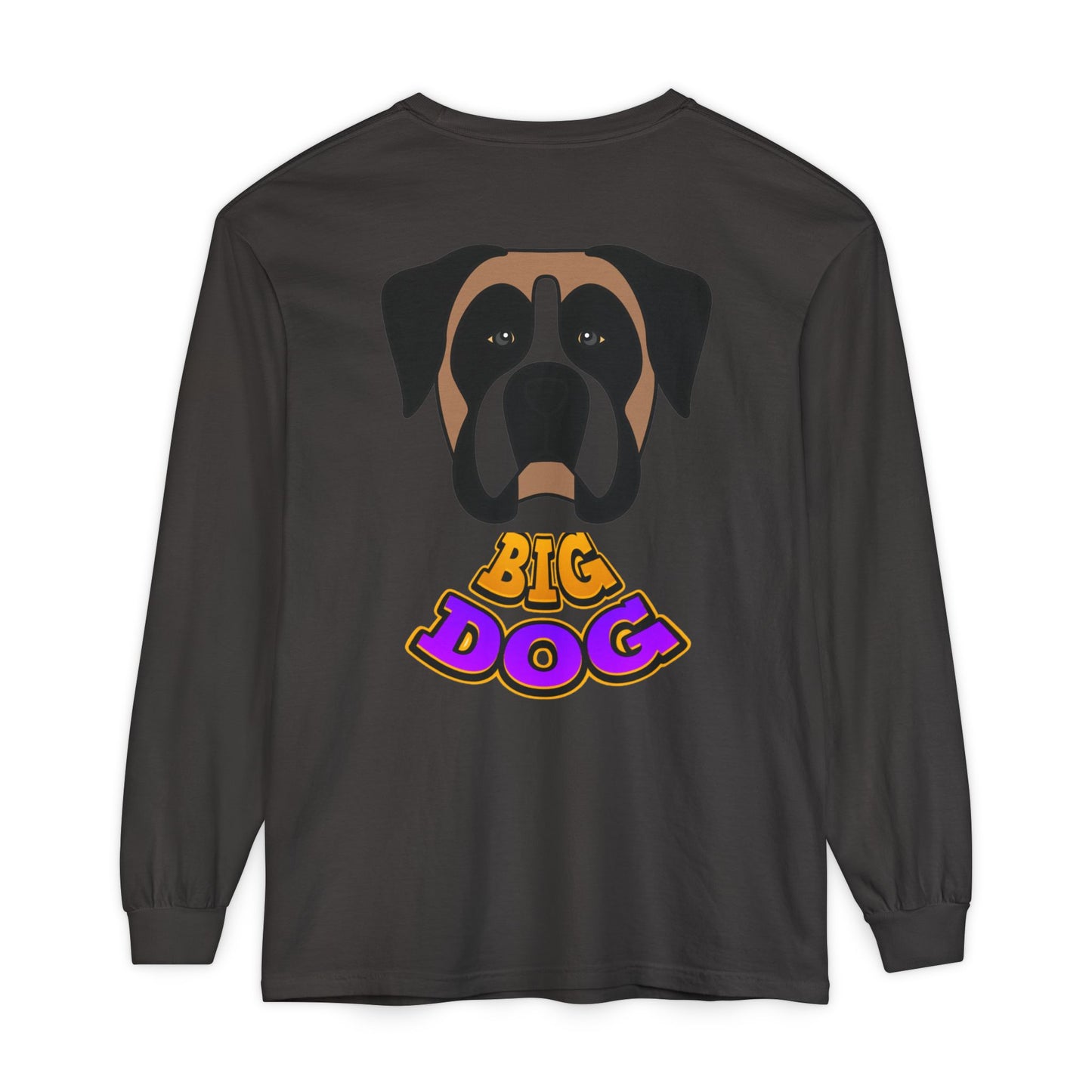 Big Dog Long Sleeve Tee — "Hypug Xenon" Graphic