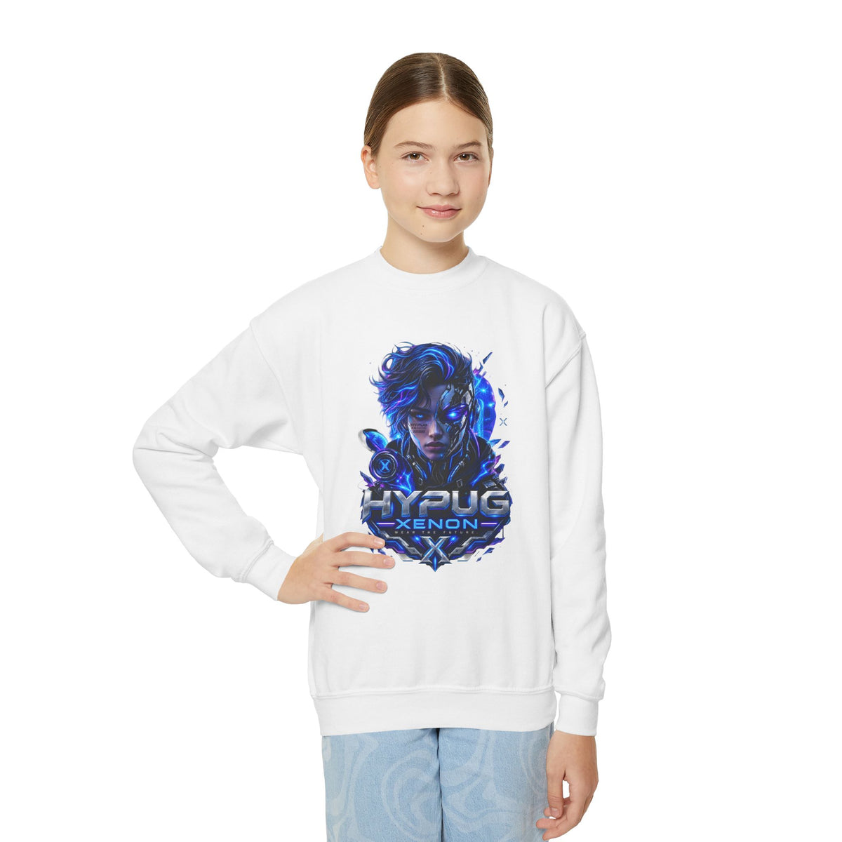 HYPUG XENON — DIGITAL FLUX SWEATSHIRT DROP 1