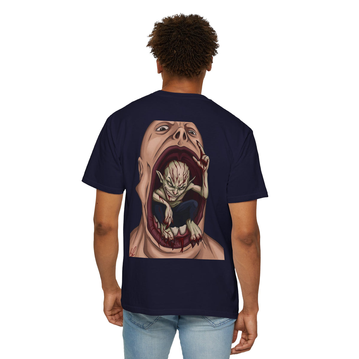 BEBETO & G FLAMES MAN EATER - T-shirt