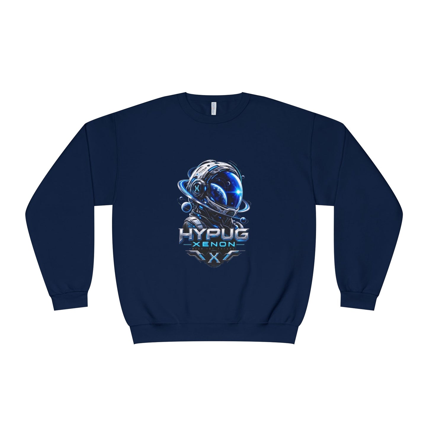 HYPUG XENON Cyber Orbit futuristic cyber streetwear sweatshirt