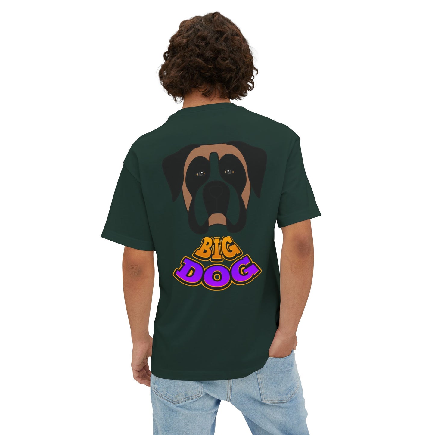 Big Dog Graphic Tee — "HY•PUG" Front Logo & Large Dog Back Print