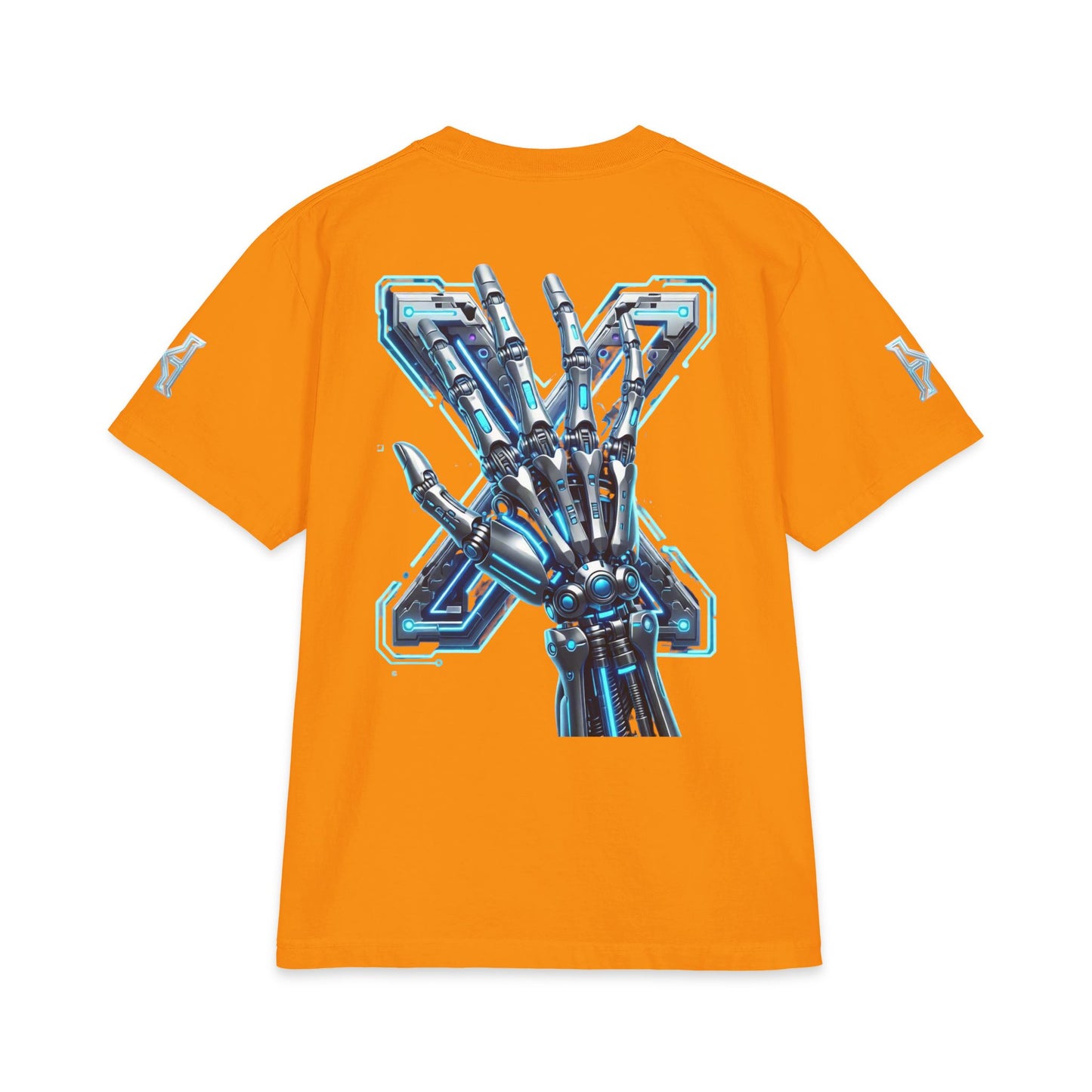 Hypug Cyber Skeleton Tee — Robotic X Ribcage Graphic Shirt