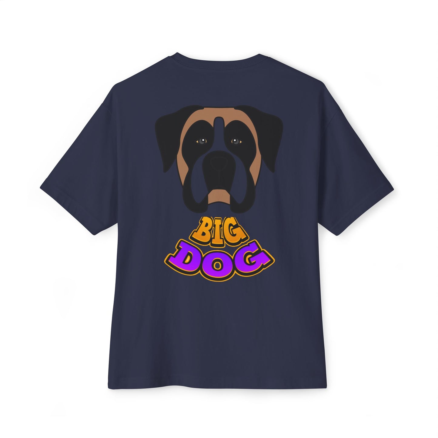 Big Dog Graphic Tee — "HY•PUG" Front Logo & Large Dog Back Print