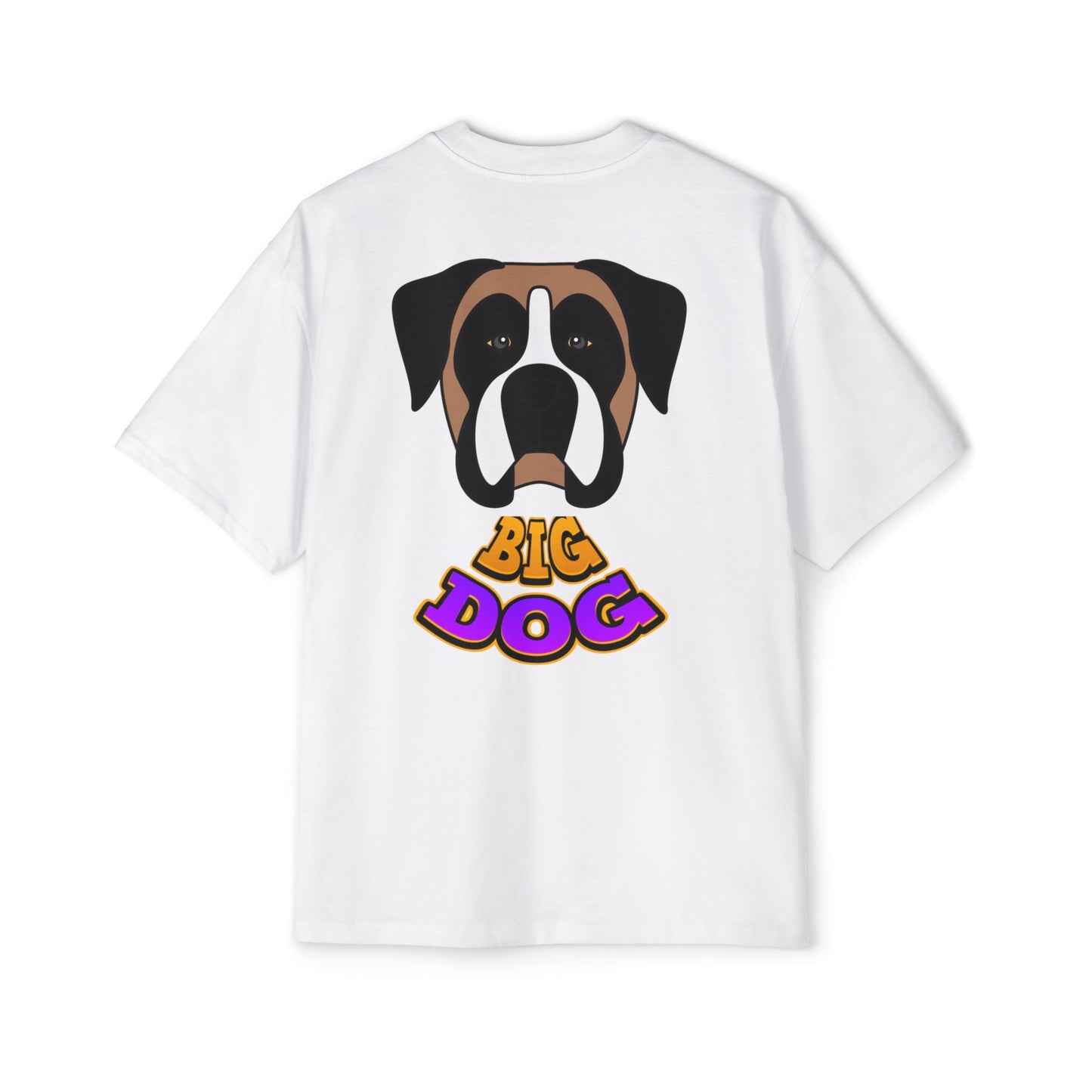 Big Dog Boxer T‑Shirt — 'Hyfug' Retro Logo Graphic Tee for Dog Lovers