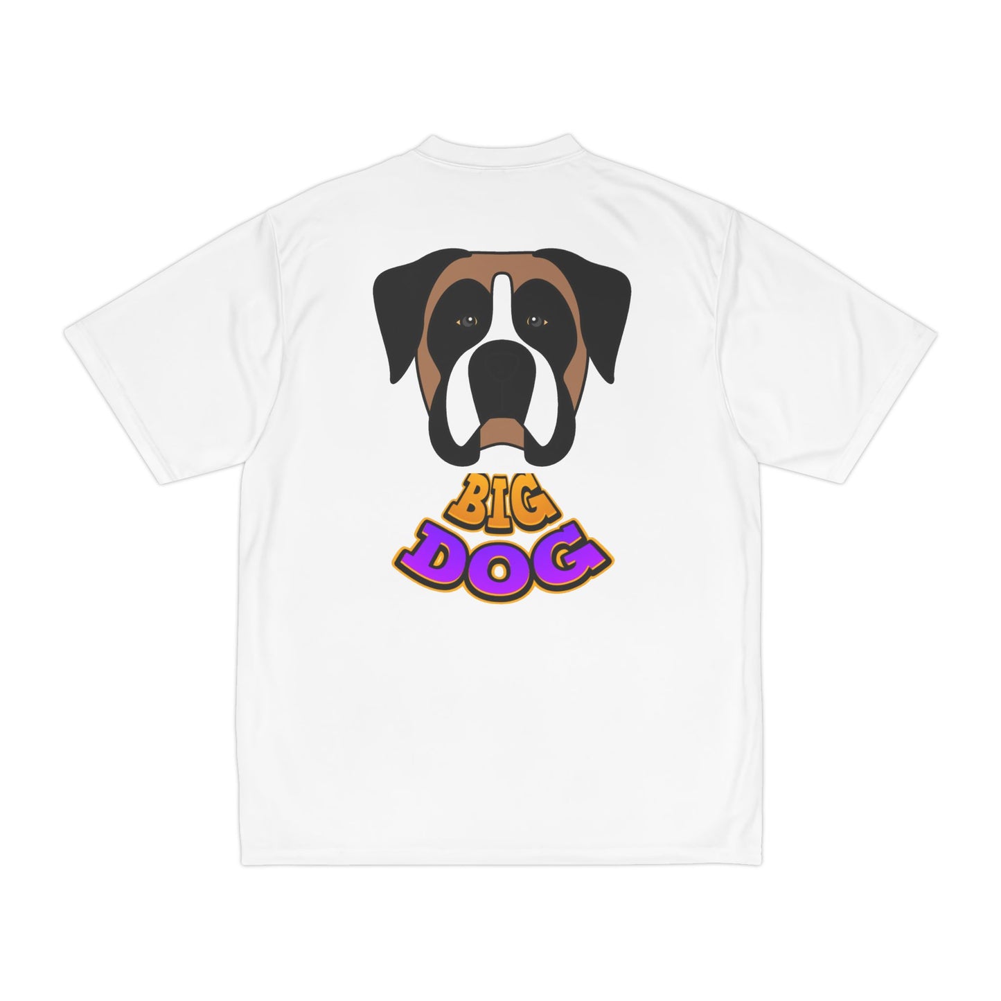 Big Dog Graphic T-Shirt — Cute Boxer Illustration with 'NYTUG' Text